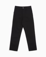 CARHARTT WIP SINGLE KNEE PANT 28×32 CARHARTT WIP - Single Knee Pant Dearborn Canvas Black – suuupply