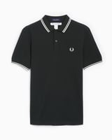 Comme Des Garçons Shirt x Fred Perry Men's Knit Polo Black FN-T502-W24-1 |  FOOTDISTRICT