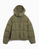 Down Jacket Arte Antwerp Special Cuts para homem Preto AW25-132J