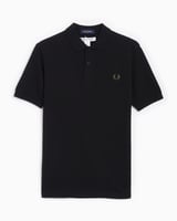 Comme Des Garcons Shirt x Fred Perry Men s Knit Polo Zwart FN T501B W24 2 FOOTDISTRICT