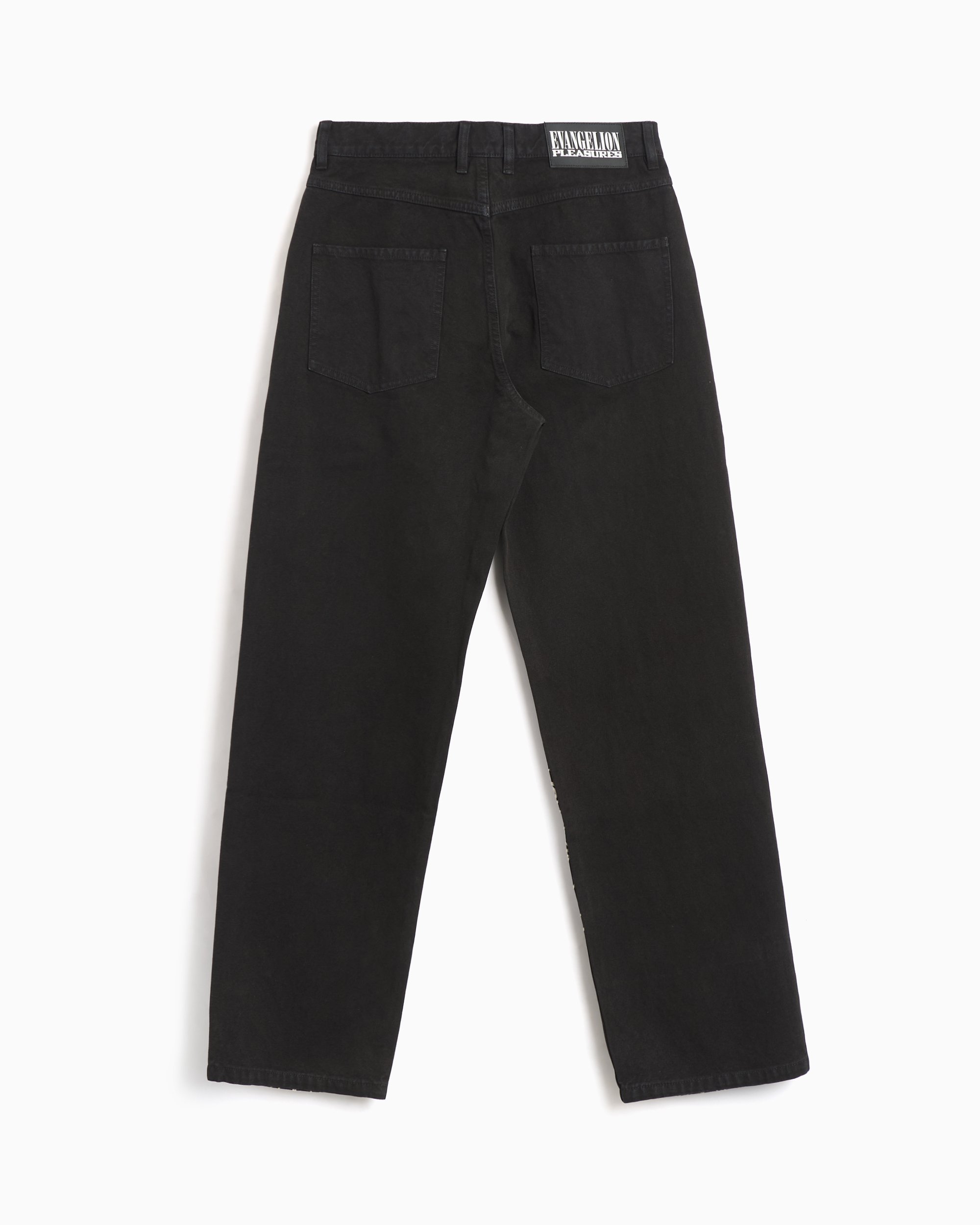 Pleasures x Evangelion Men's Work Pants Men's Pants Black