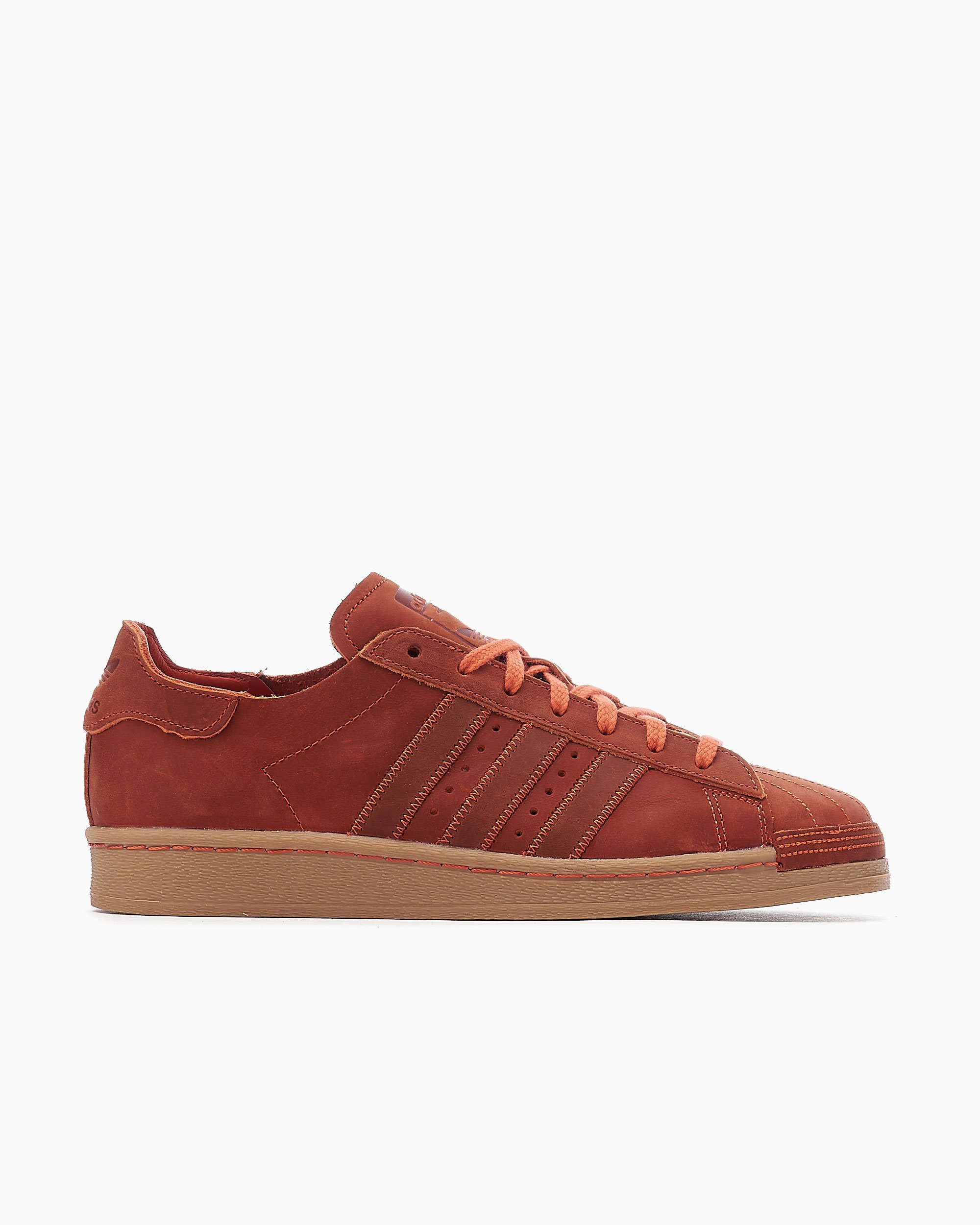 Adidas superstar 80s 2025 heren rood