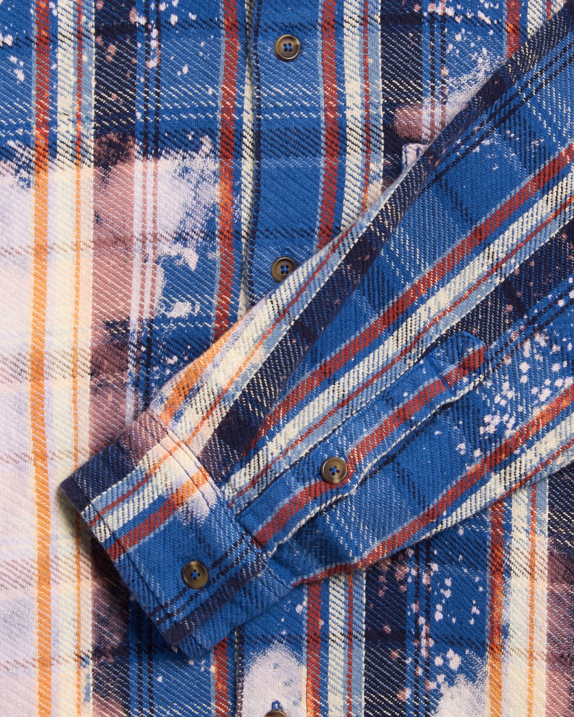 Jordan x Awake NY Men's Flannel Shirt Blue FQ5453-498 | FOOTDISTRICT