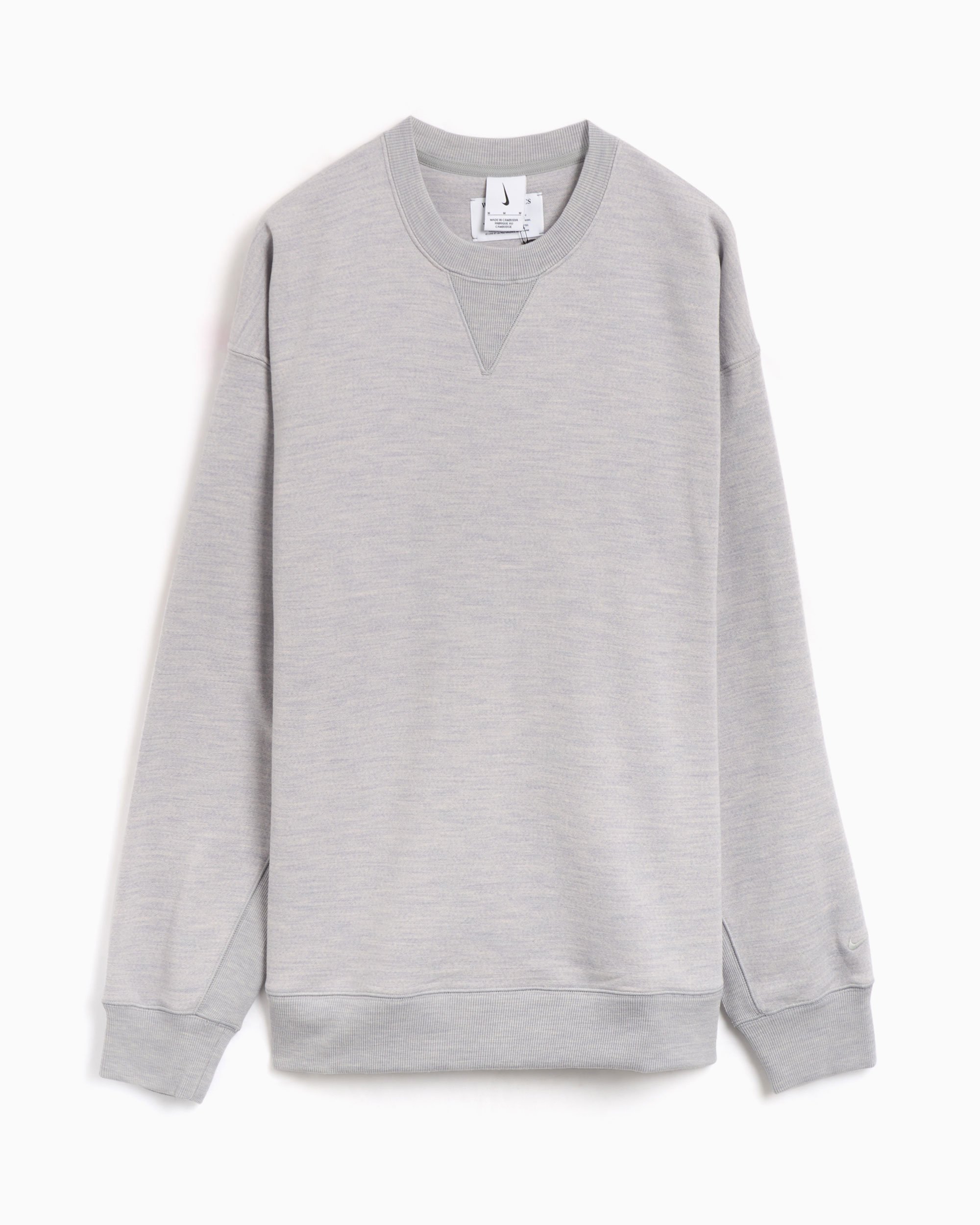 Nike Unisex Wool Classics Sweatshirt Unisex Sweatshirt Gray