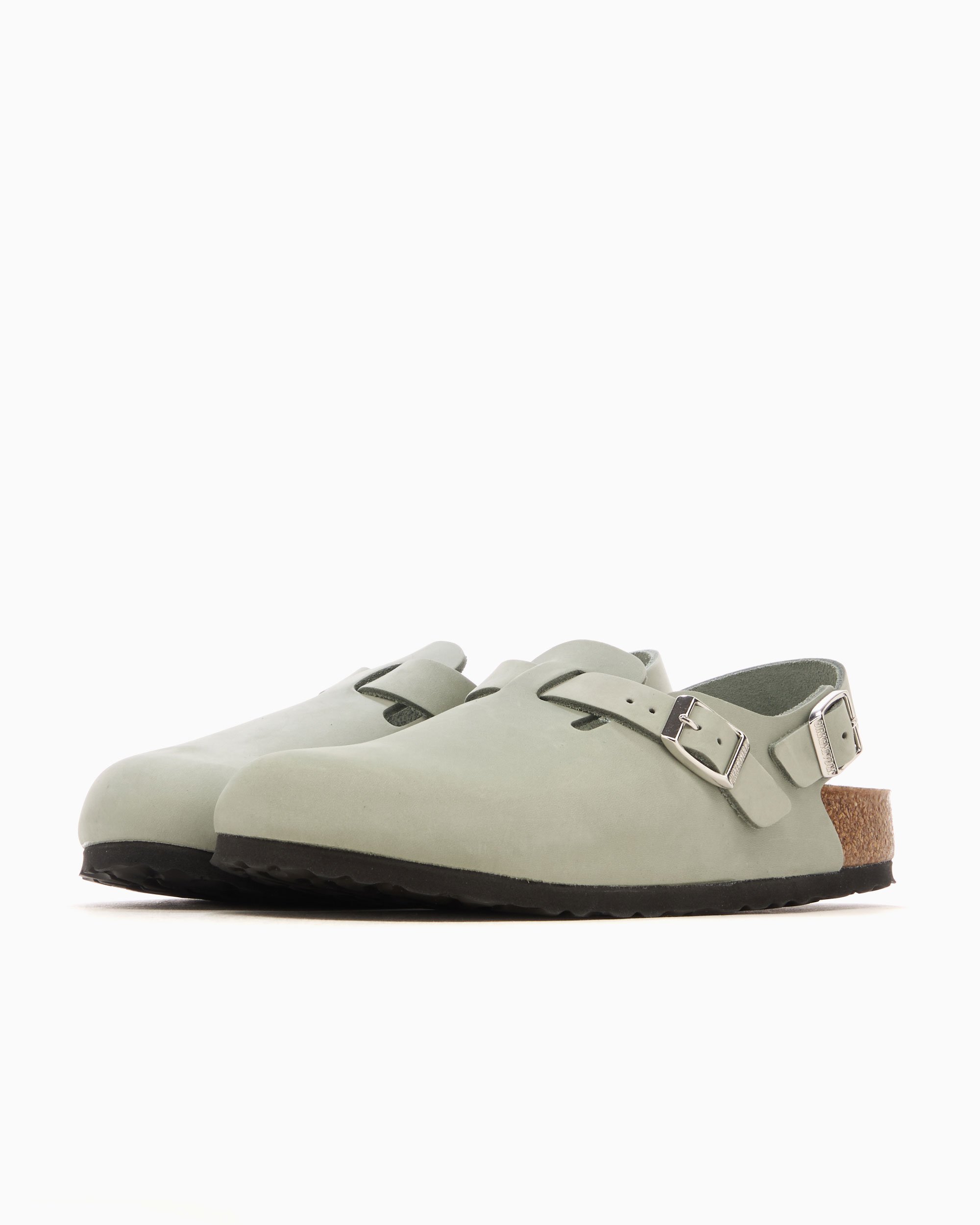 Birkenstock Tokio Nubuck II Narrow Verde 1029429 | FOOTDISTRICT