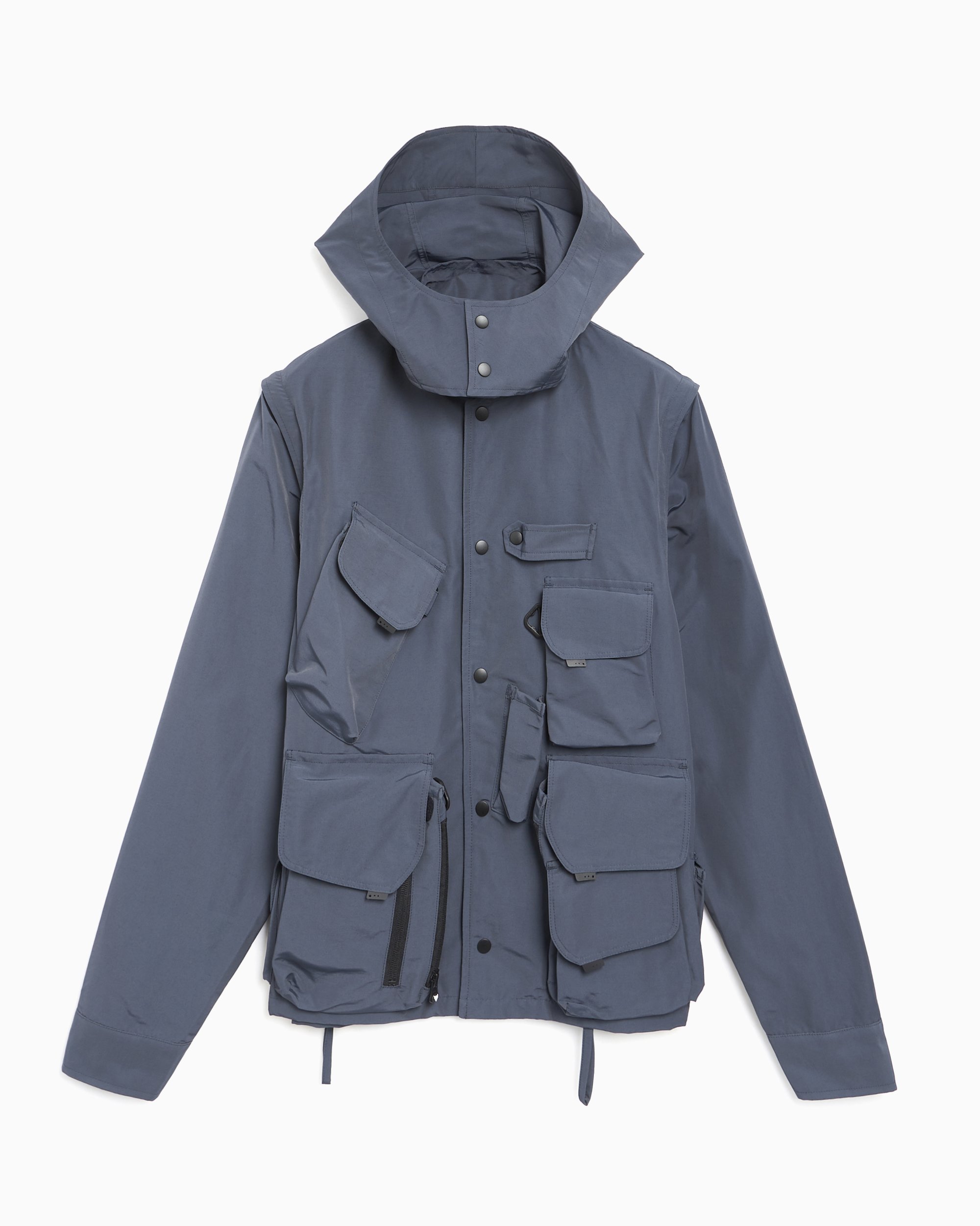 South2 West8 Tenkara Trout Men's Parka Men's Rain Jacket Blue