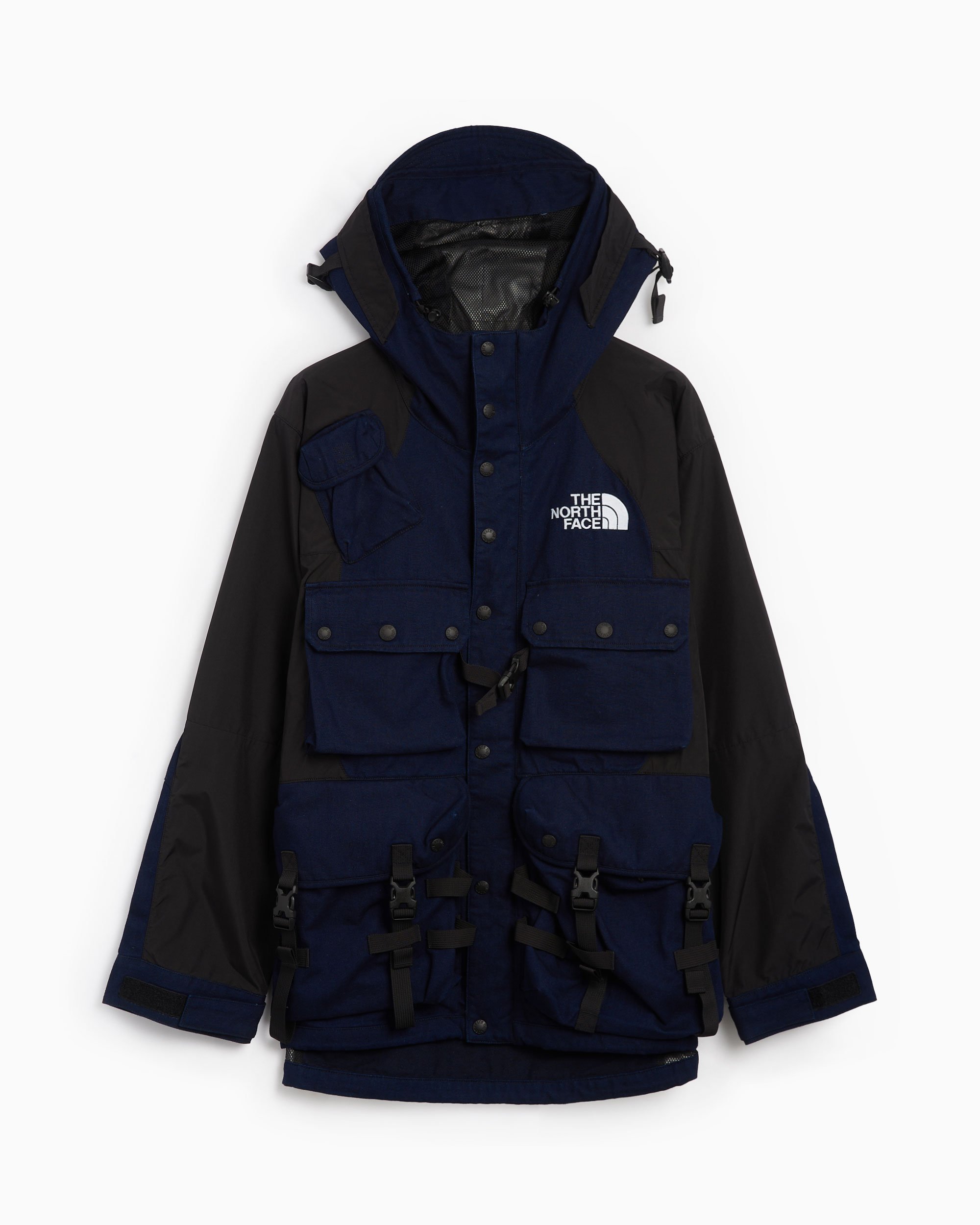 The North Face Denim Men s Hooded Jacket Blue NF0A884VDG71 FOOTDISTRICT