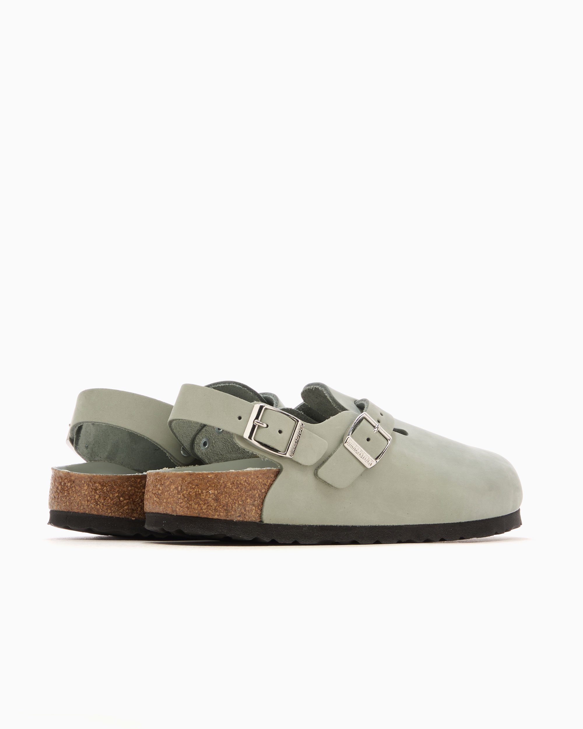 Birkenstock Tokio Nubuck II Narrow Verde 1029429 | FOOTDISTRICT
