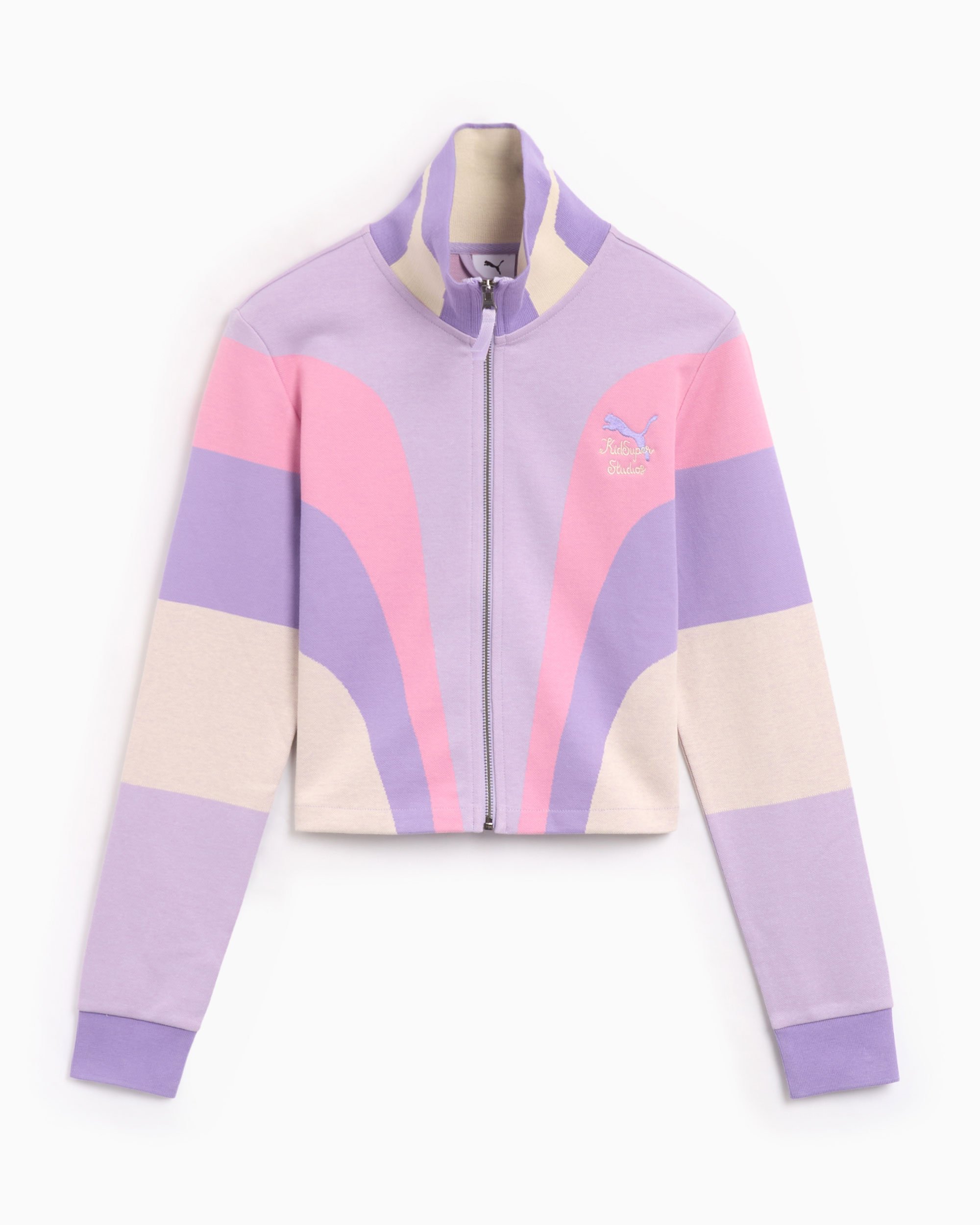 Puma x KIDSUPER Women s Track Jacket Violet 626705 70 FOOTDISTRICT