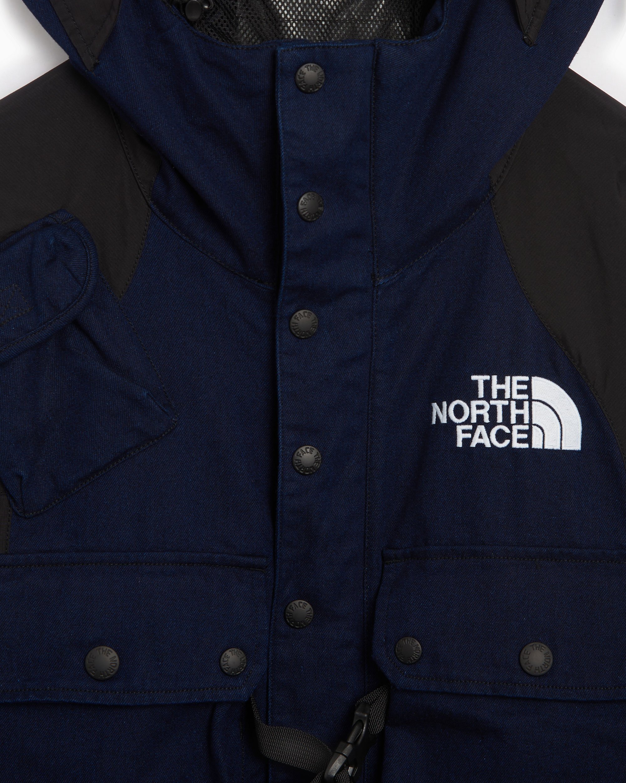 The North Face Denim Men's Hooded Jacket Blau NF0A884VDG71 