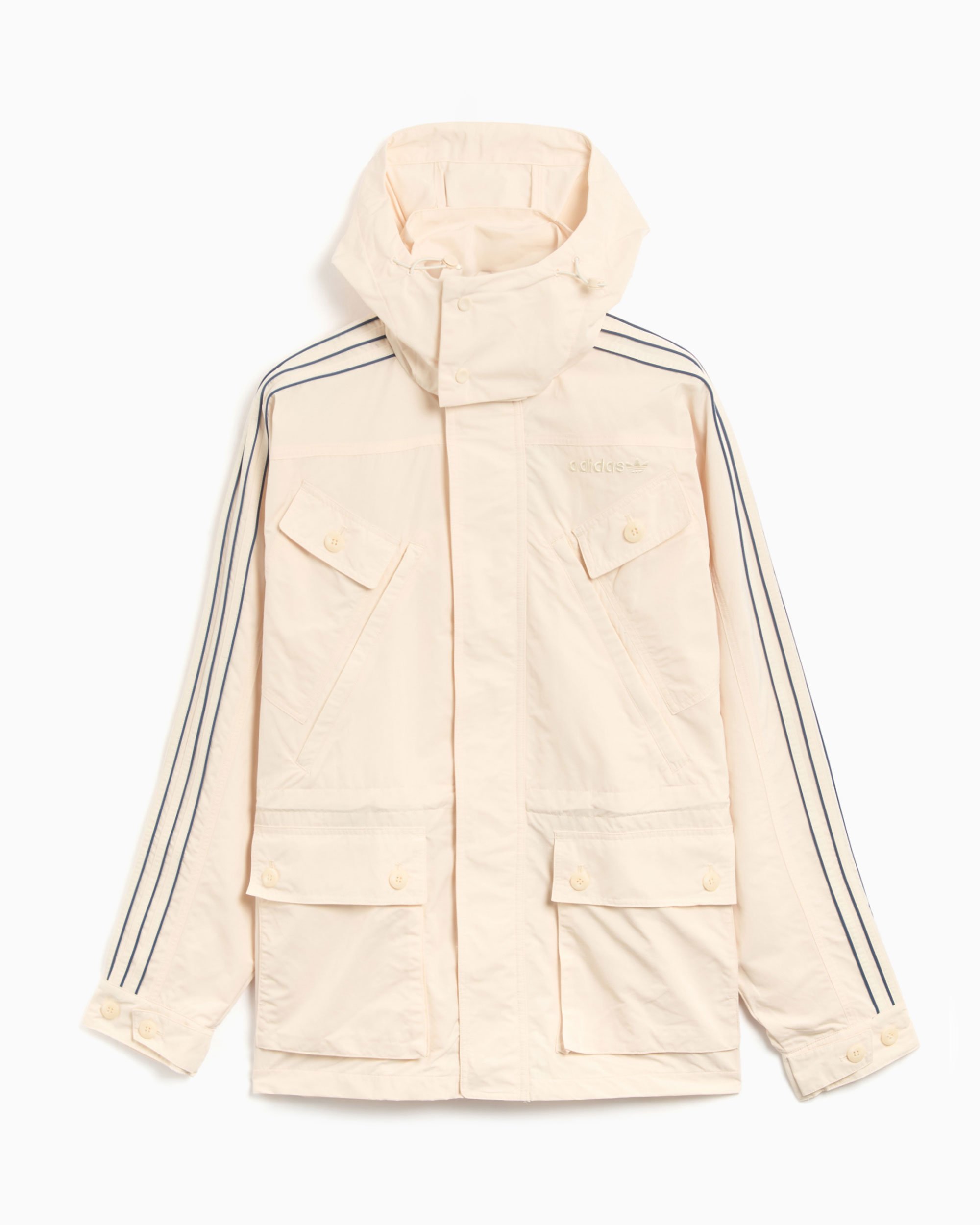 adidas / ジャケット/M/ポリエステル/クリーム/IU0216 adidas Originals Men's Windbreaker Jacket White IU0216 | FOOTDISTRICT