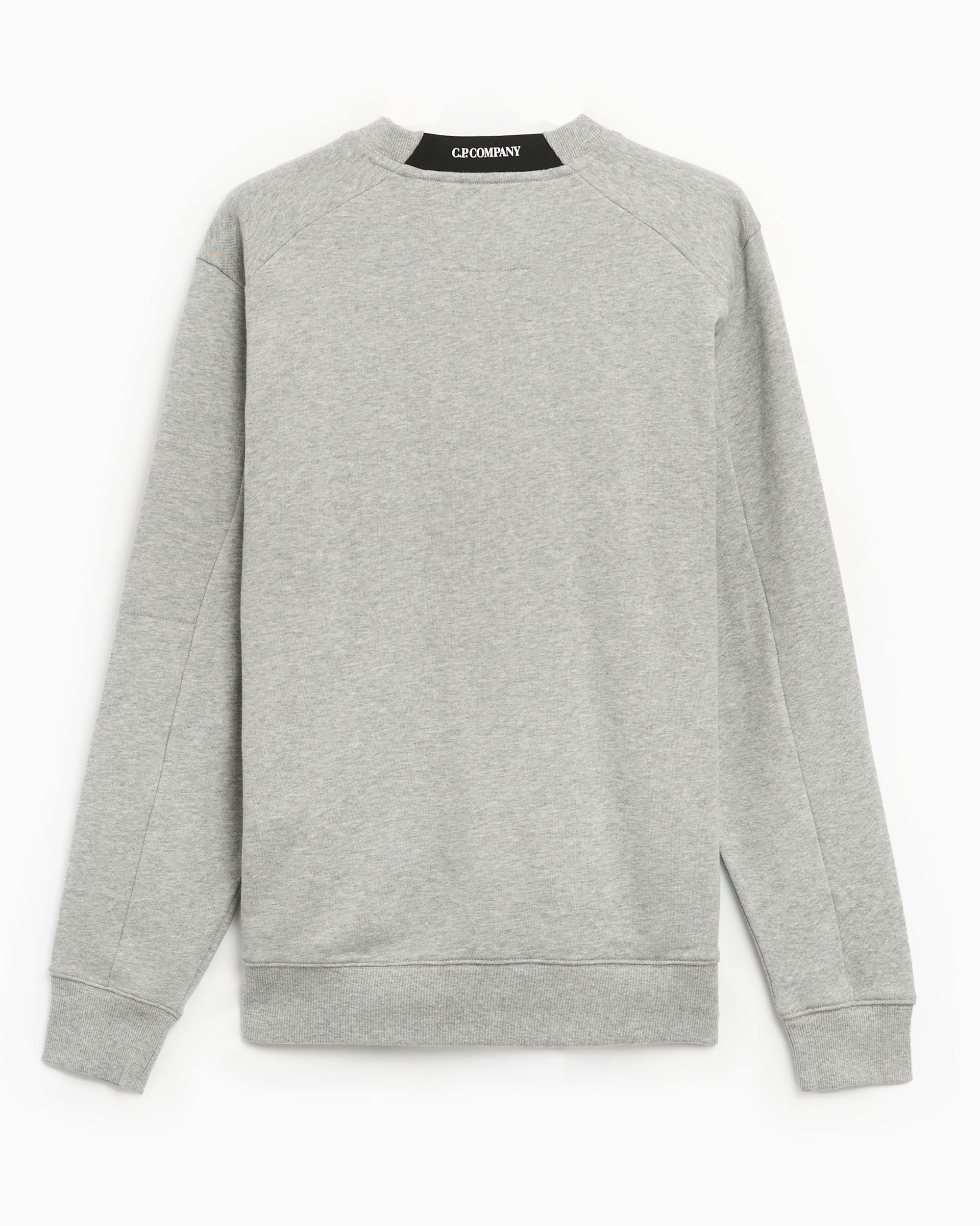 CP Company Diagonal Raised Men's Fleece Sweatshirt Gris 