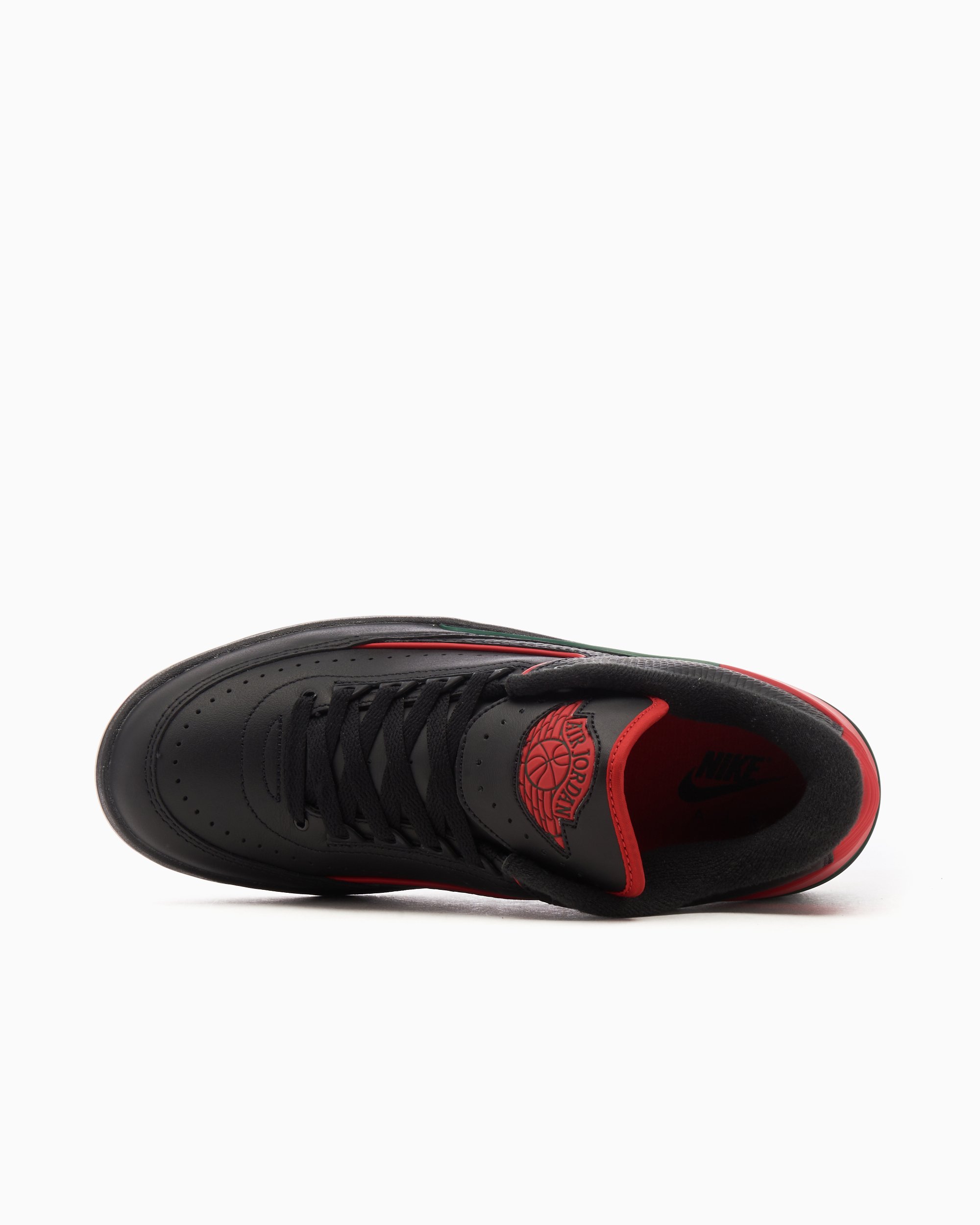 Air Jordan 2 Retro Low Christmas Schwarz Grun Rot DV9956 006 FOOTDISTRICT
