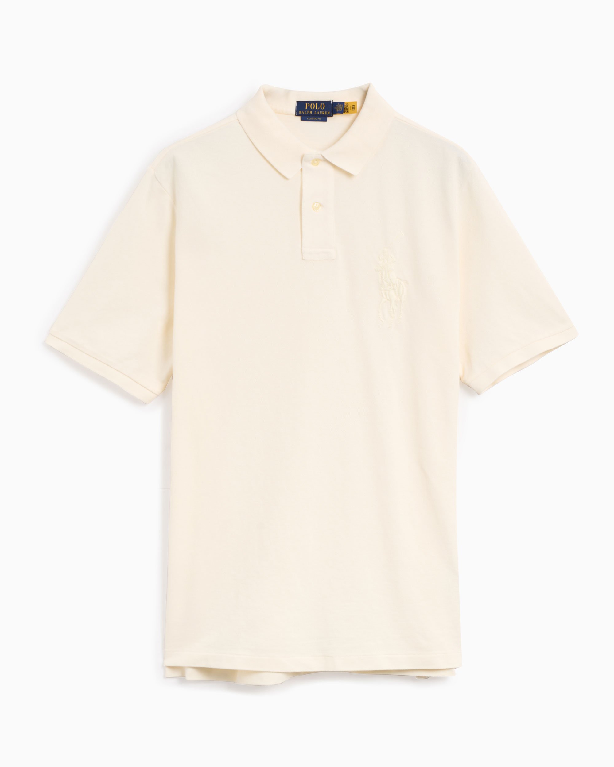 Polo Ralph Lauren Big Pony Men's Polo Men's Polo Shirt White