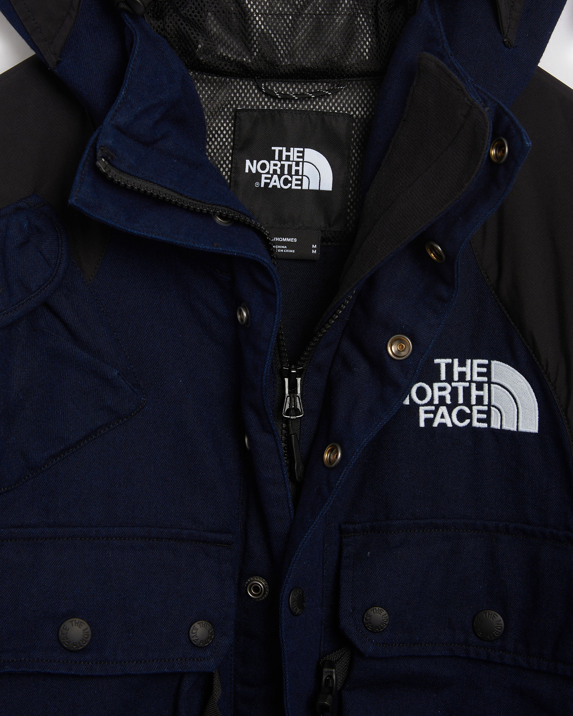 The North Face Denim Men's Hooded Jacket Blue NF0A884VDG71 The North Face Denim Men's Hooded Jacket Blue NF0A884VDG71