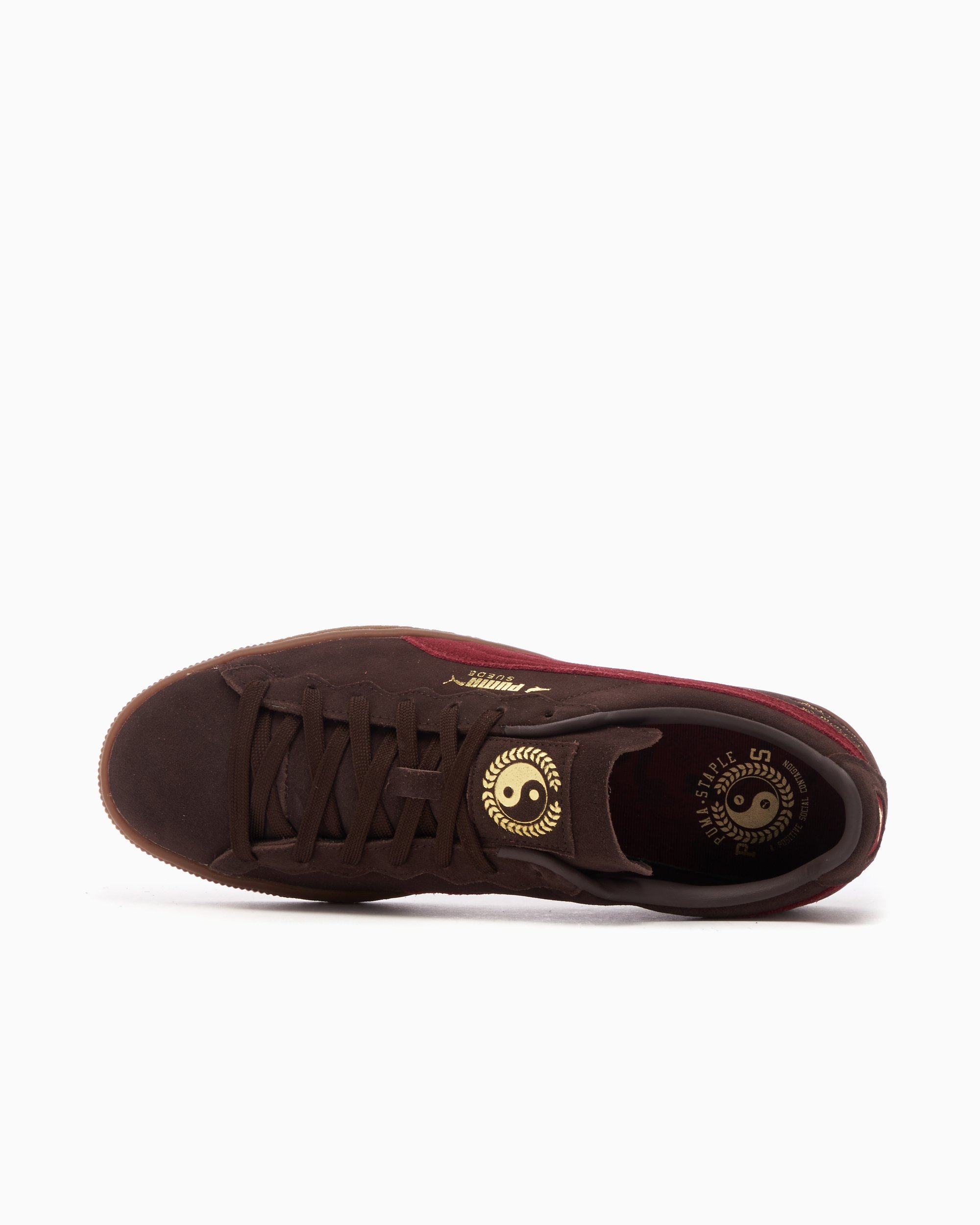 Maroon hot sale puma suede
