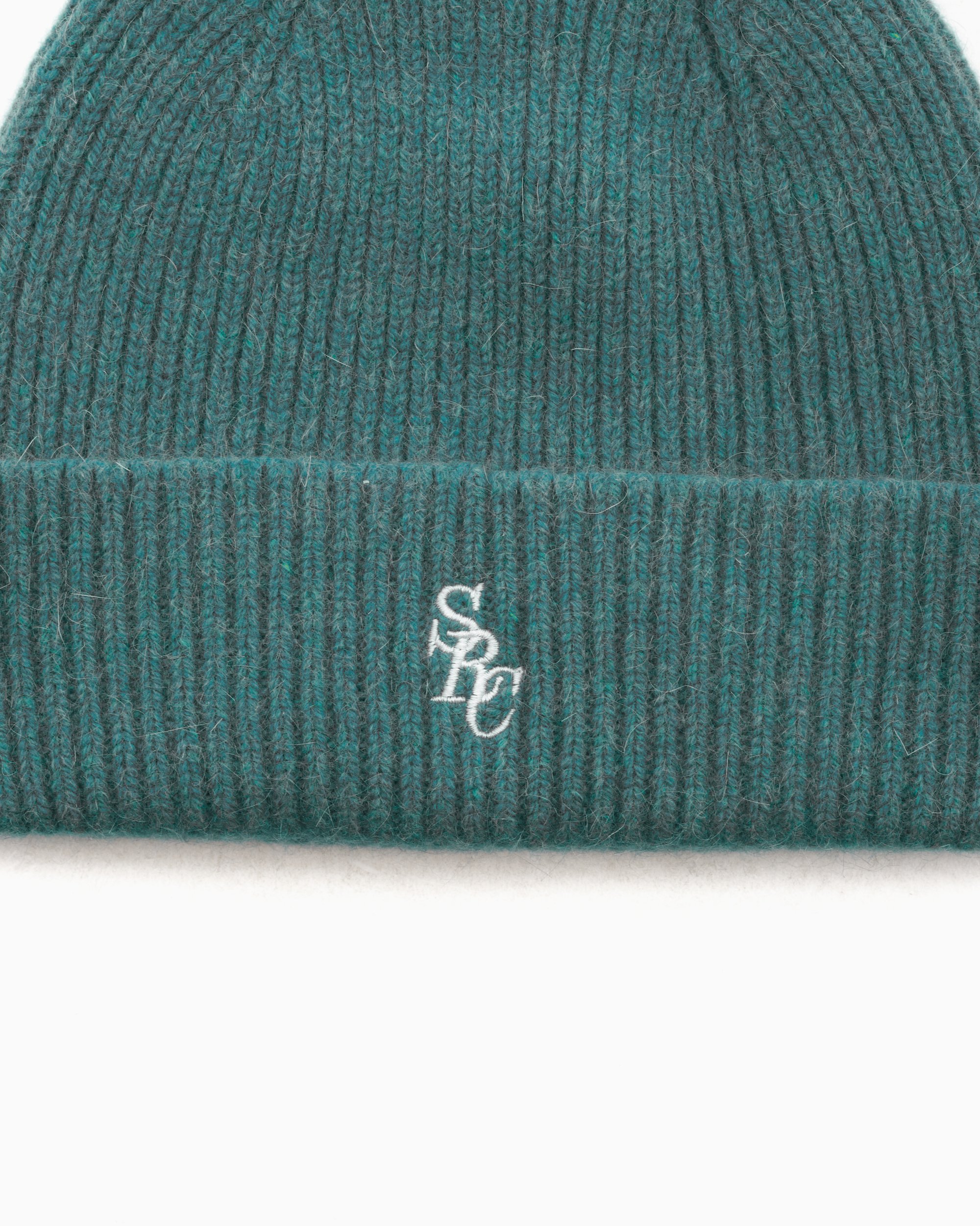 Sporty & Rich SRC Unisex Wool Beanie Vert AC031514302GR37 | FOOTDISTRICT