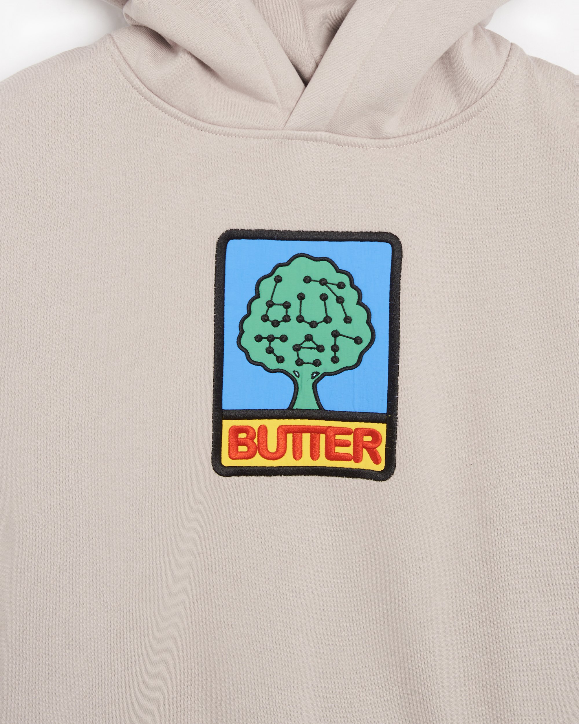 Butter Goods Growth Men s Hoodie Gray BGQ224D2140302 FOOTDISTRICT