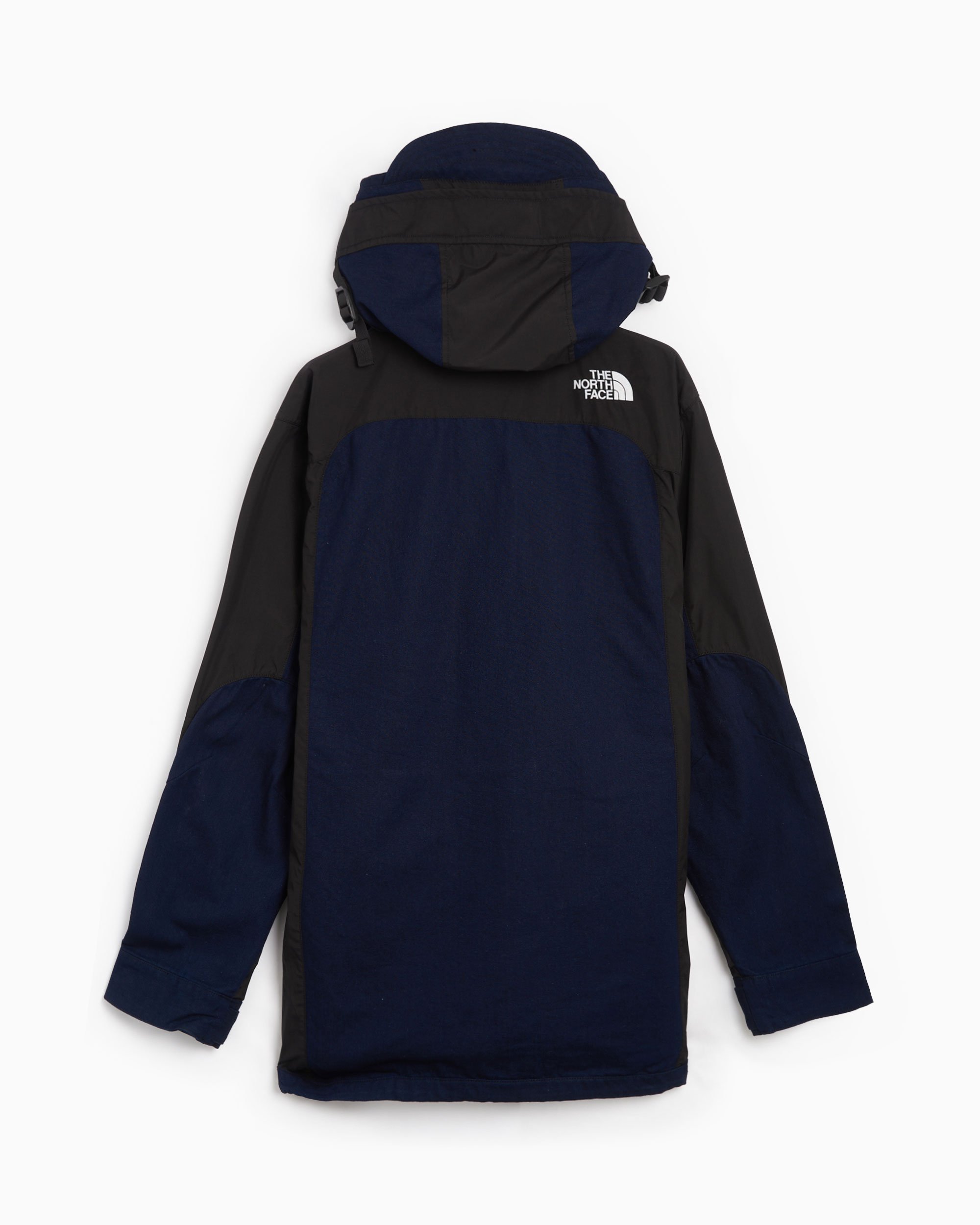 Mens navy blue north face jacket top