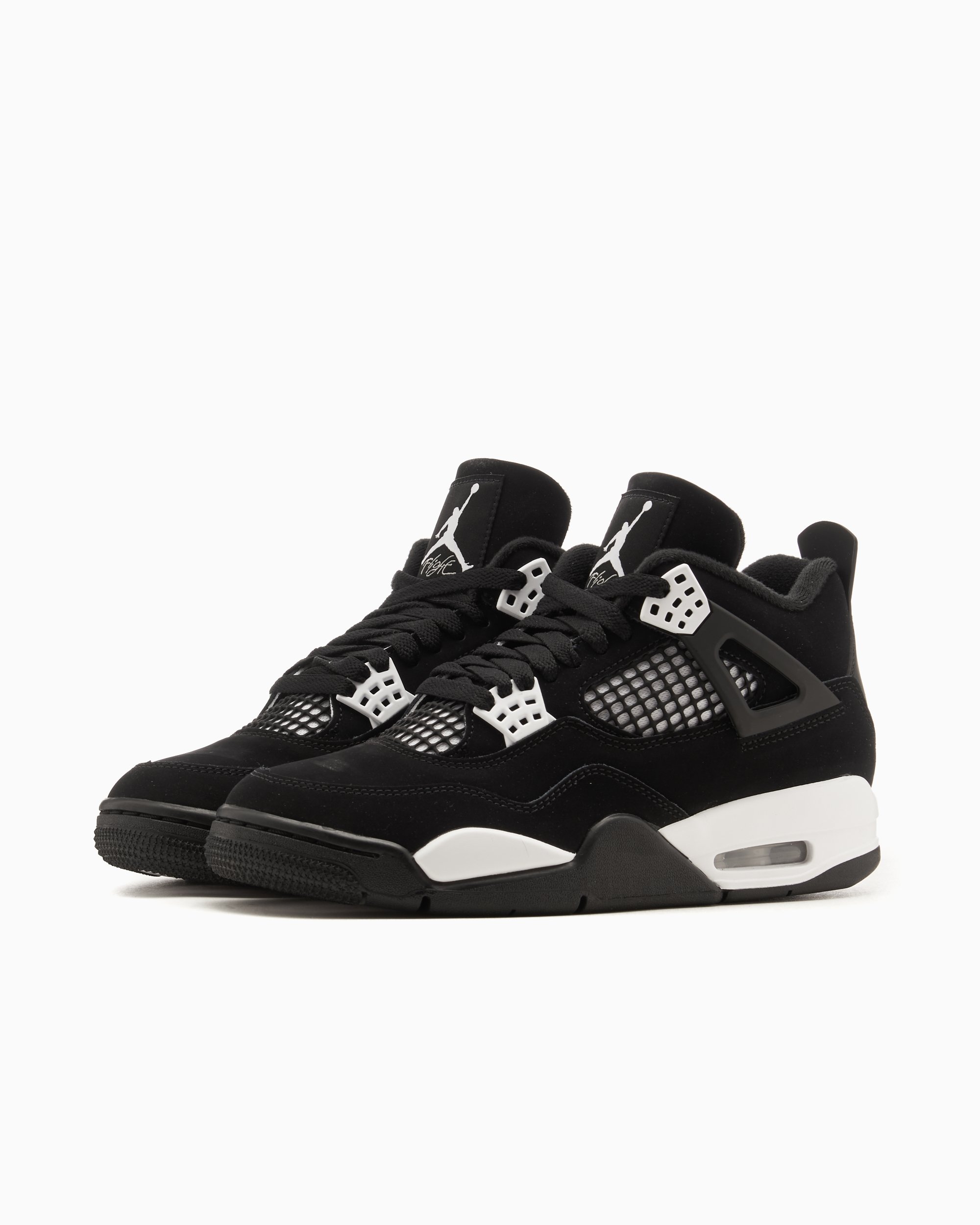 Air Jordan 4 Retro White Thunder Black FQ8138 001 FOOTDISTRICT