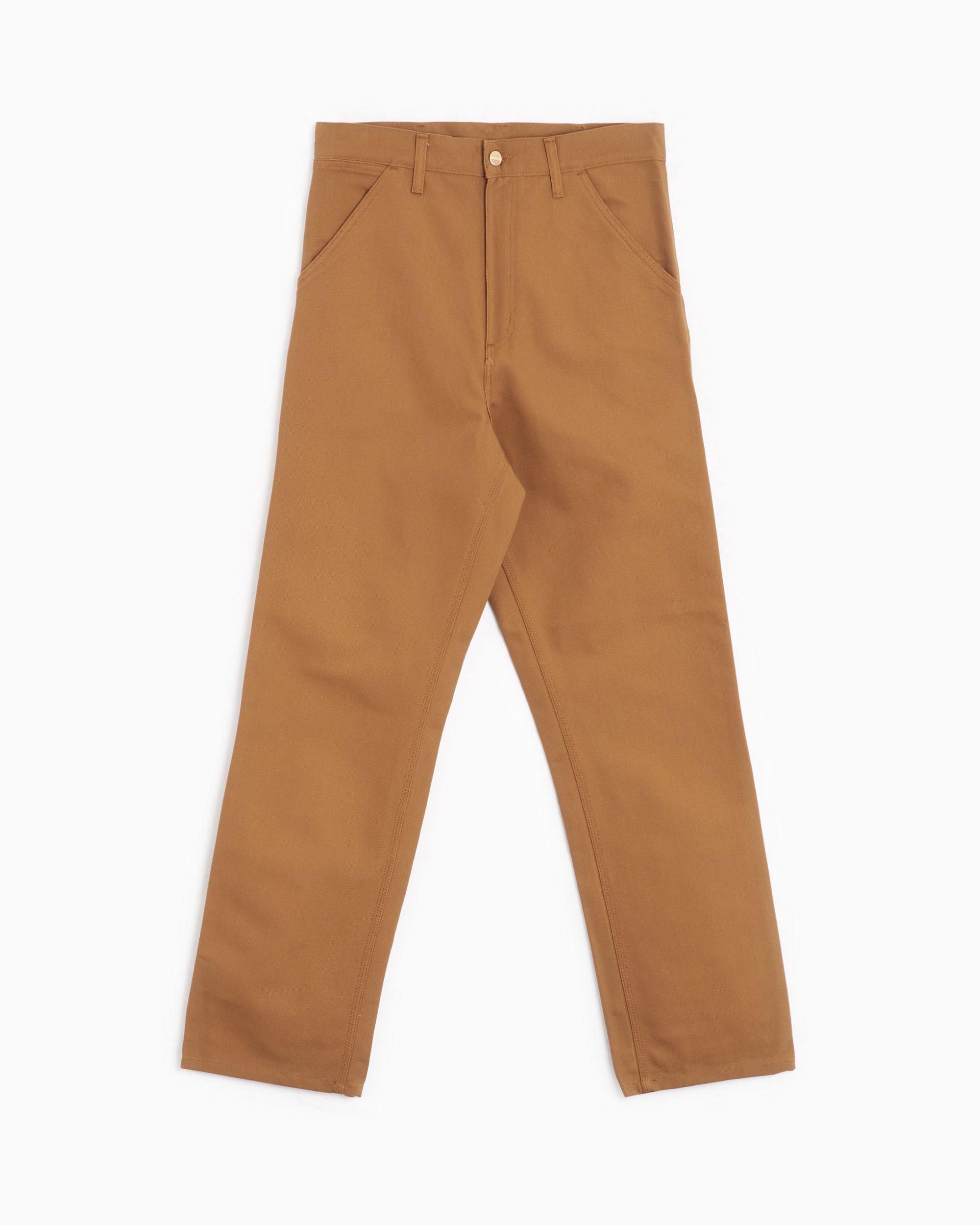 Carhartt WIP Single Knee Men's Pants Men's Chino Pants Brown