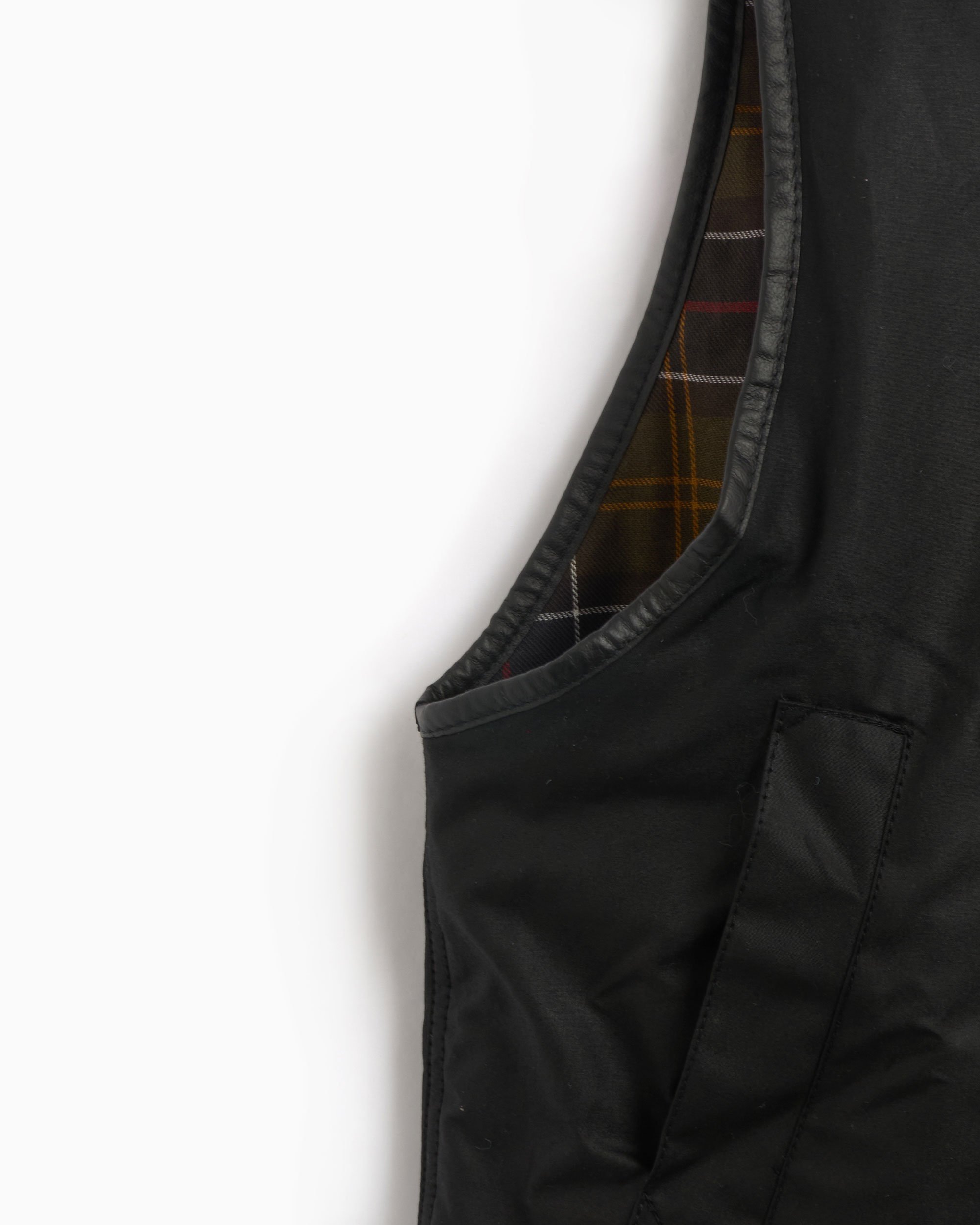 Black barbour vest new arrivals