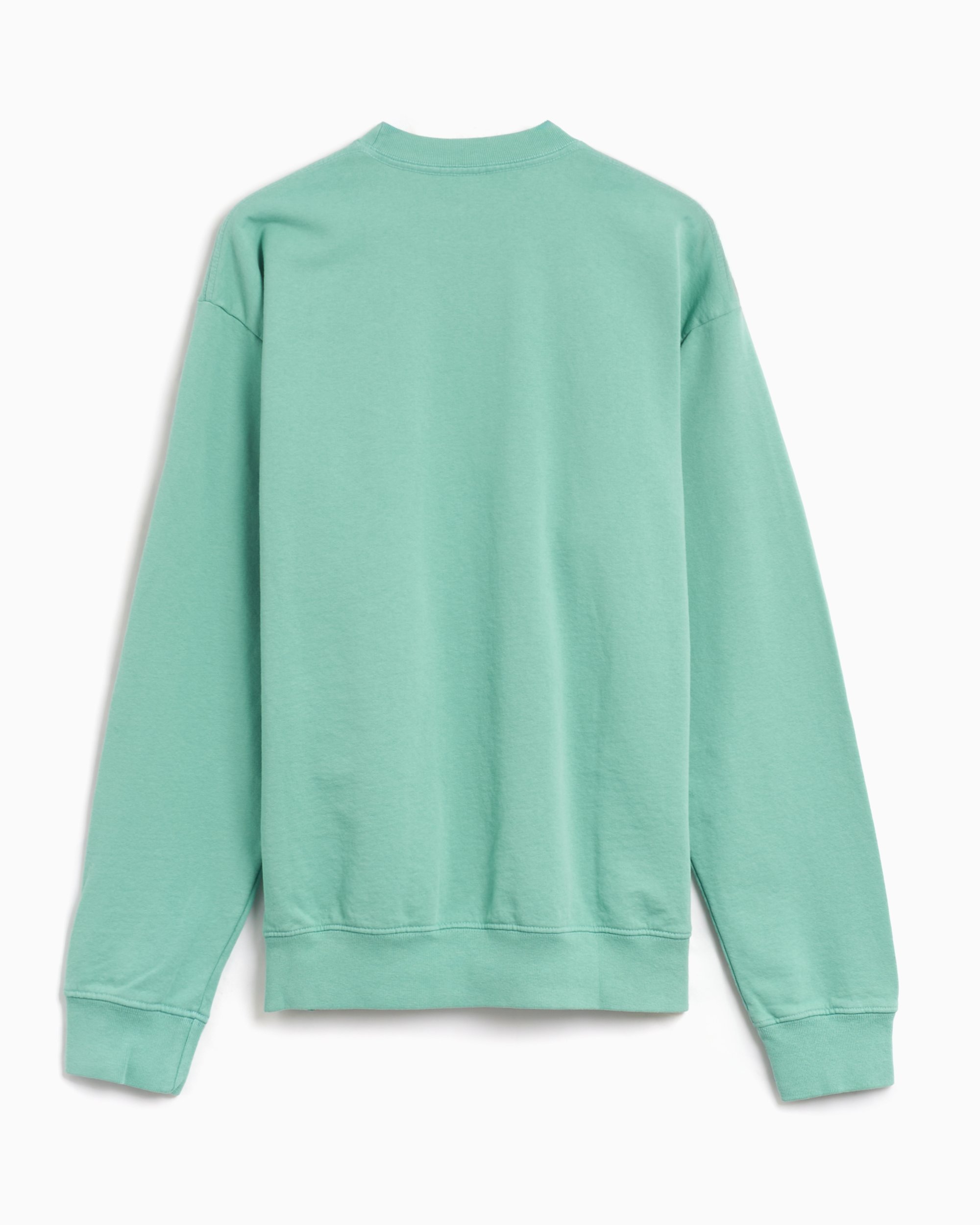 Sporty & Rich logo-print Cotton Sweatshirt | Green | FARFETCH NO
