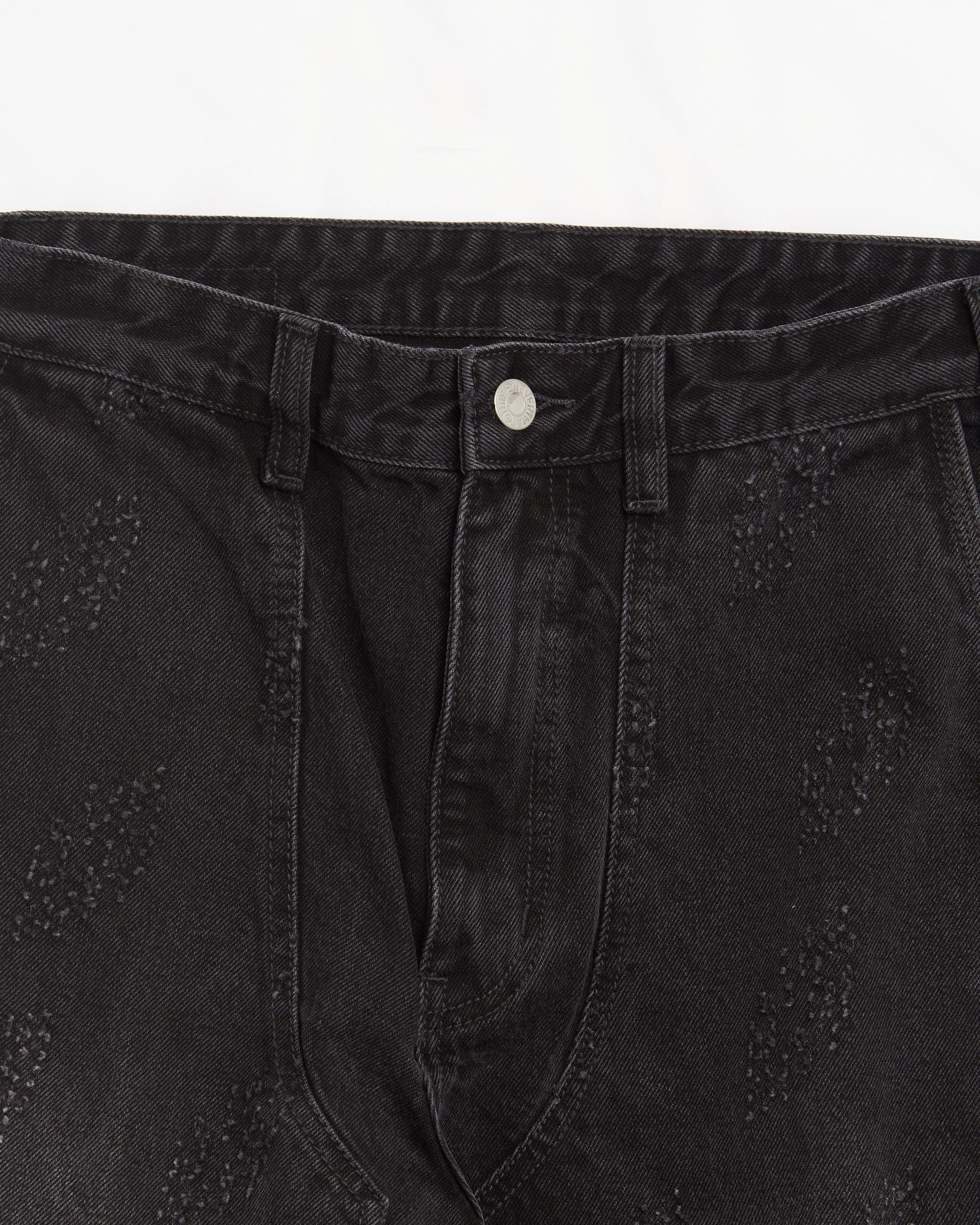 thisisneverthat® x Grateful Dead Lightning Men's Denim Carpenter Pants  Black GD233DPA5P01-Black | FOOTDISTRICT
