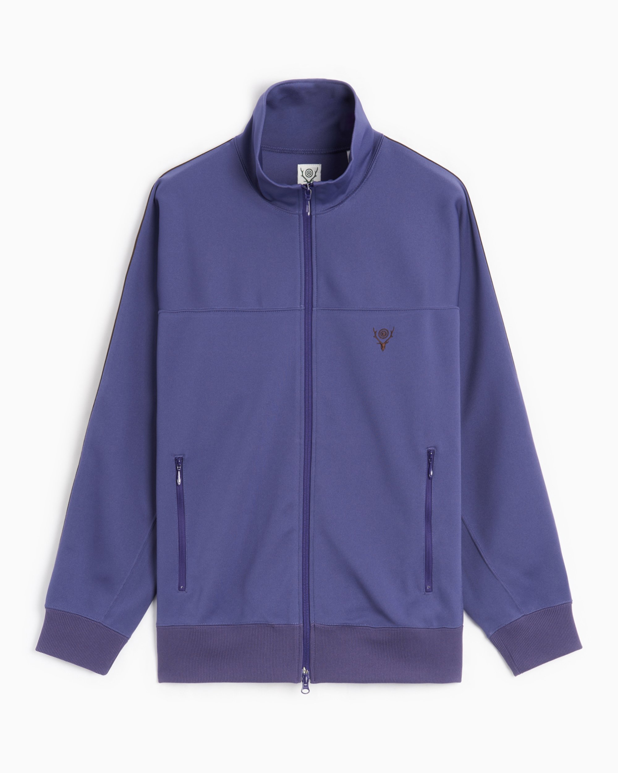 South2 West8 Men's Trainer Jacket Purple NS812-A-Lilac| FOOTDISTRICT