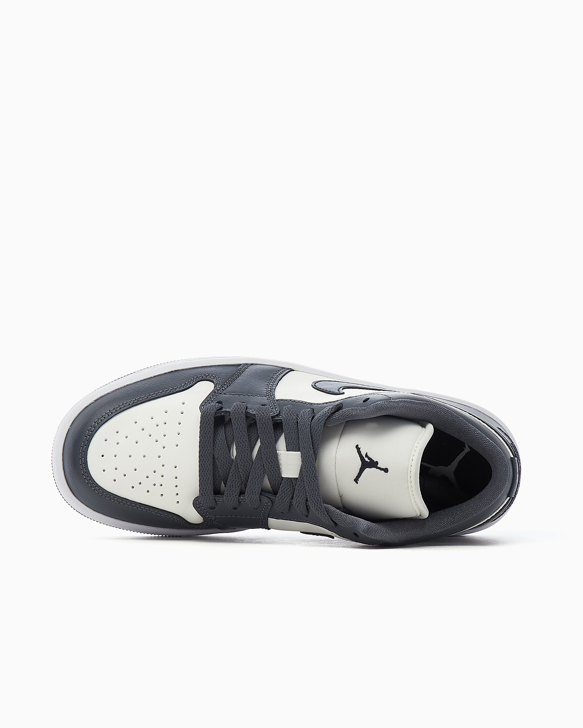 Air Jordan Women s 1 Low Dark Grey Gray White DC0774 102 FOOTDISTRICT