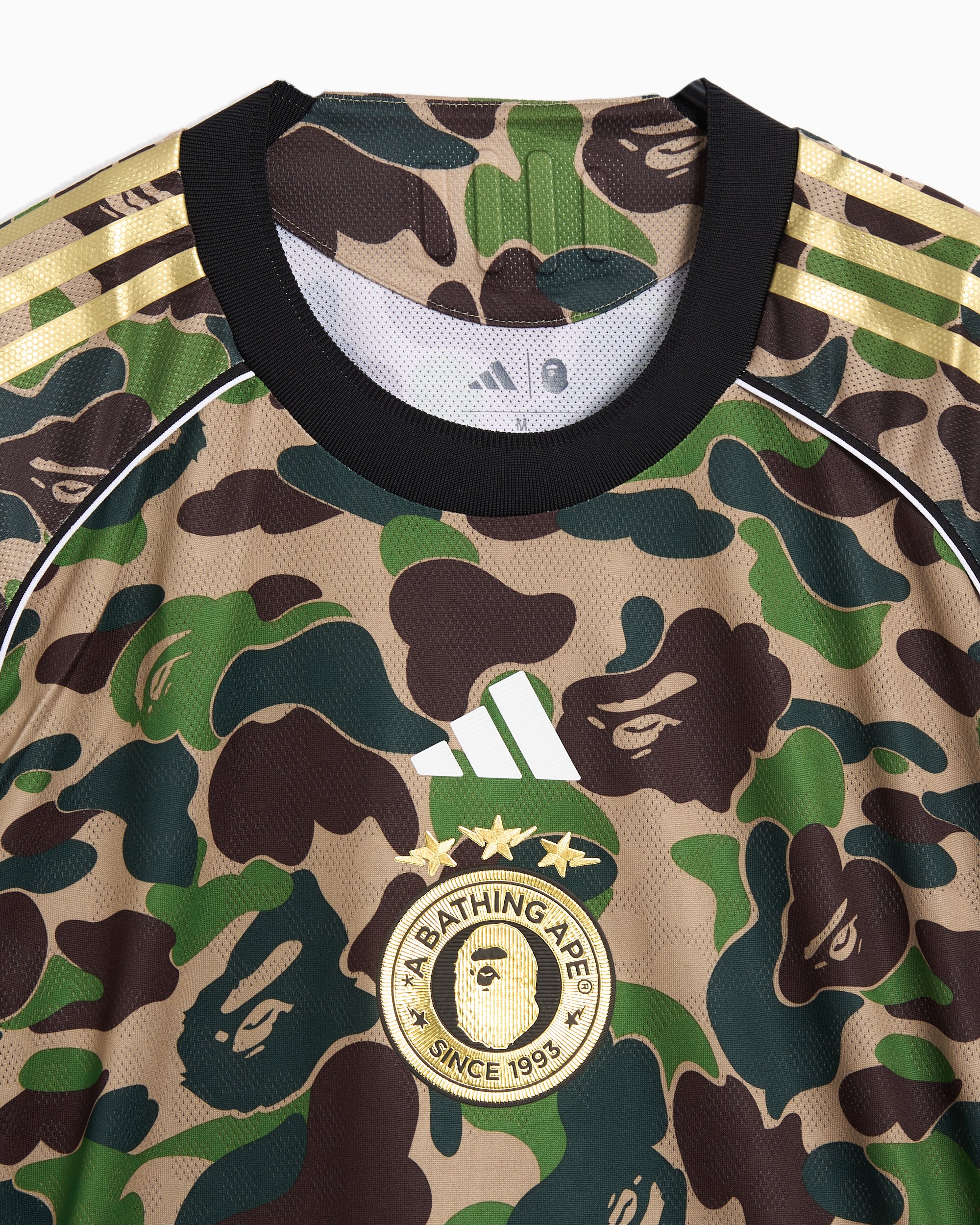 adidas Originals x BAPE Football Graphic Slim Men's Jersey T