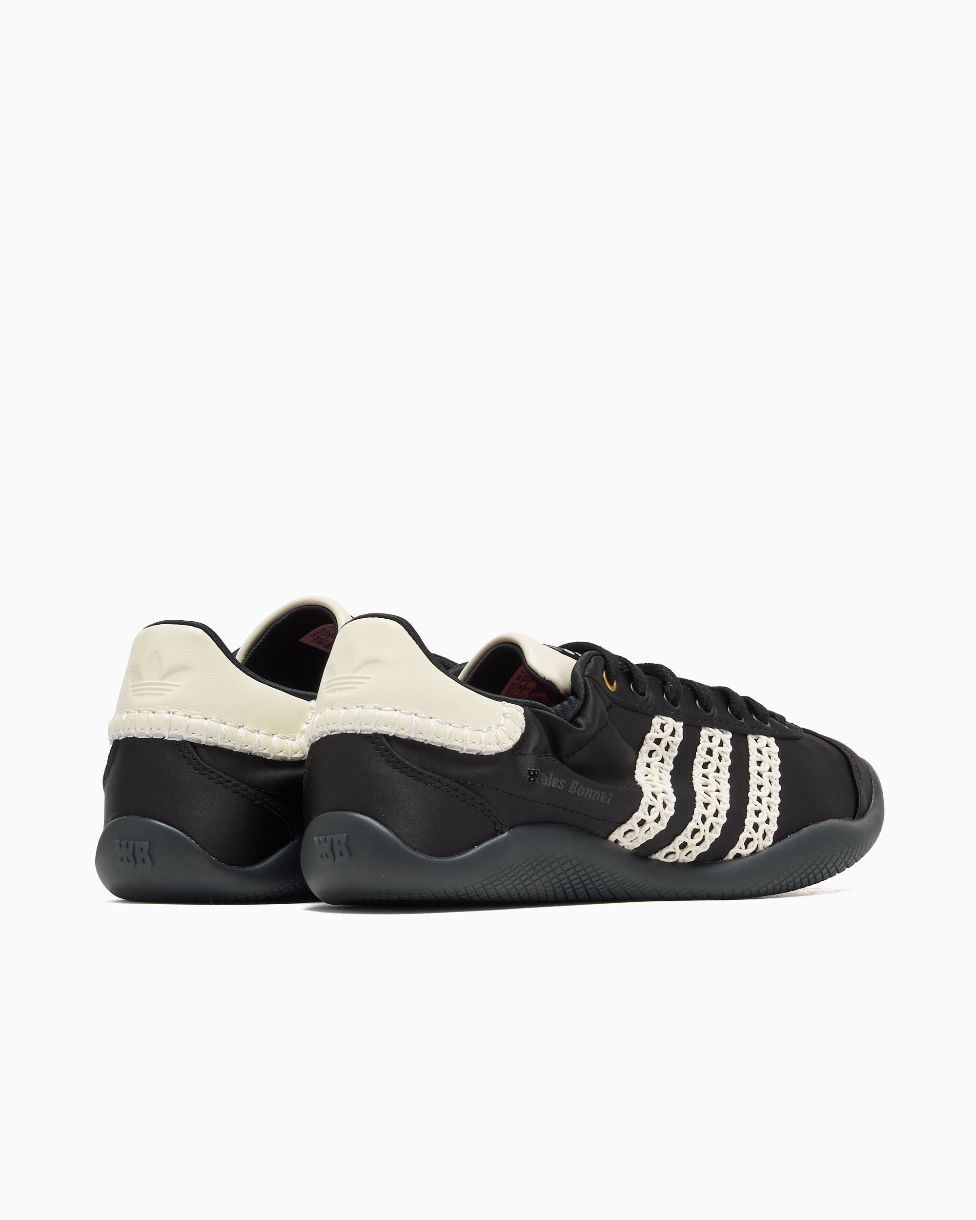 adidas Originals x Wales Bonner Karintha Low Satin Black IH7259