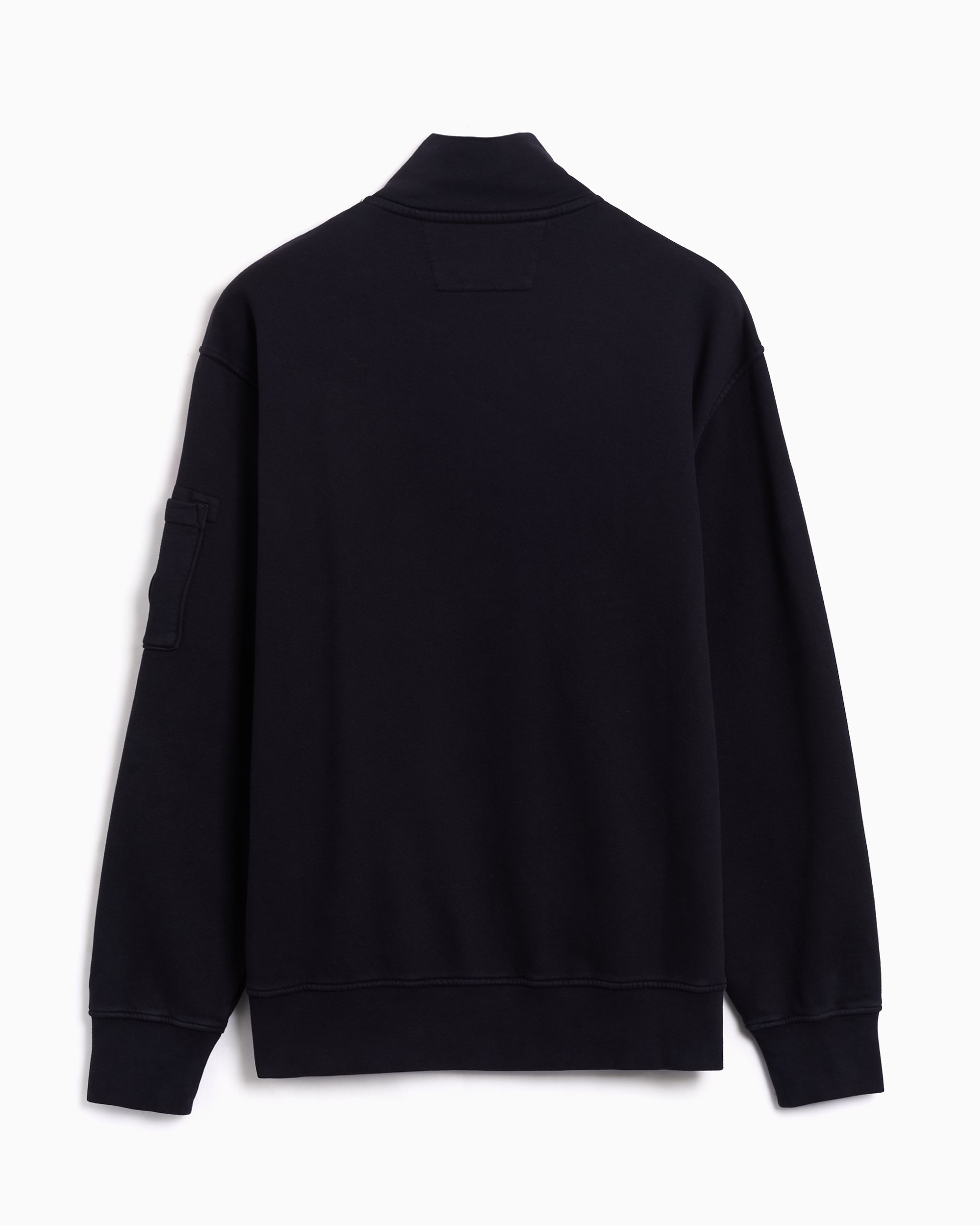 【新品】C.P. COMPANY Harfzip Sweat C.P. Company Diagonal Raised Fleece Half Zip Lens Sweatshirt