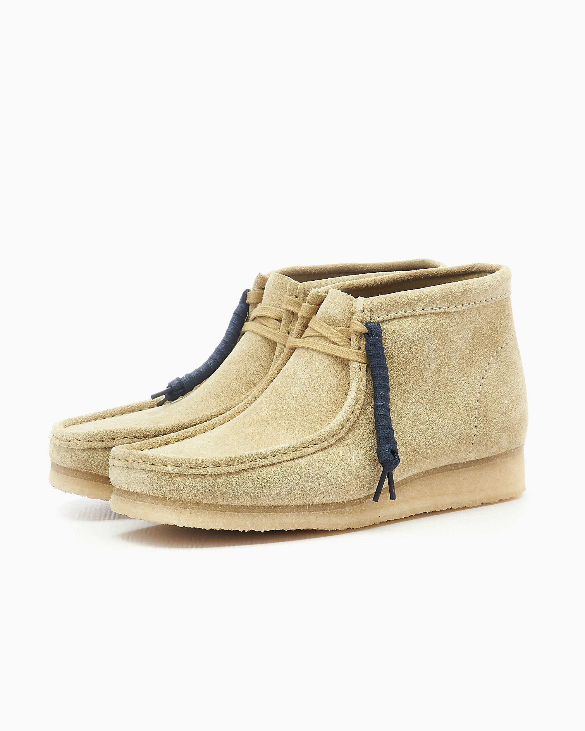 売れ筋がひ贈り物！ Clarks FOOTDISTRICT | 261555167 Beige Boot Wallabee 靴