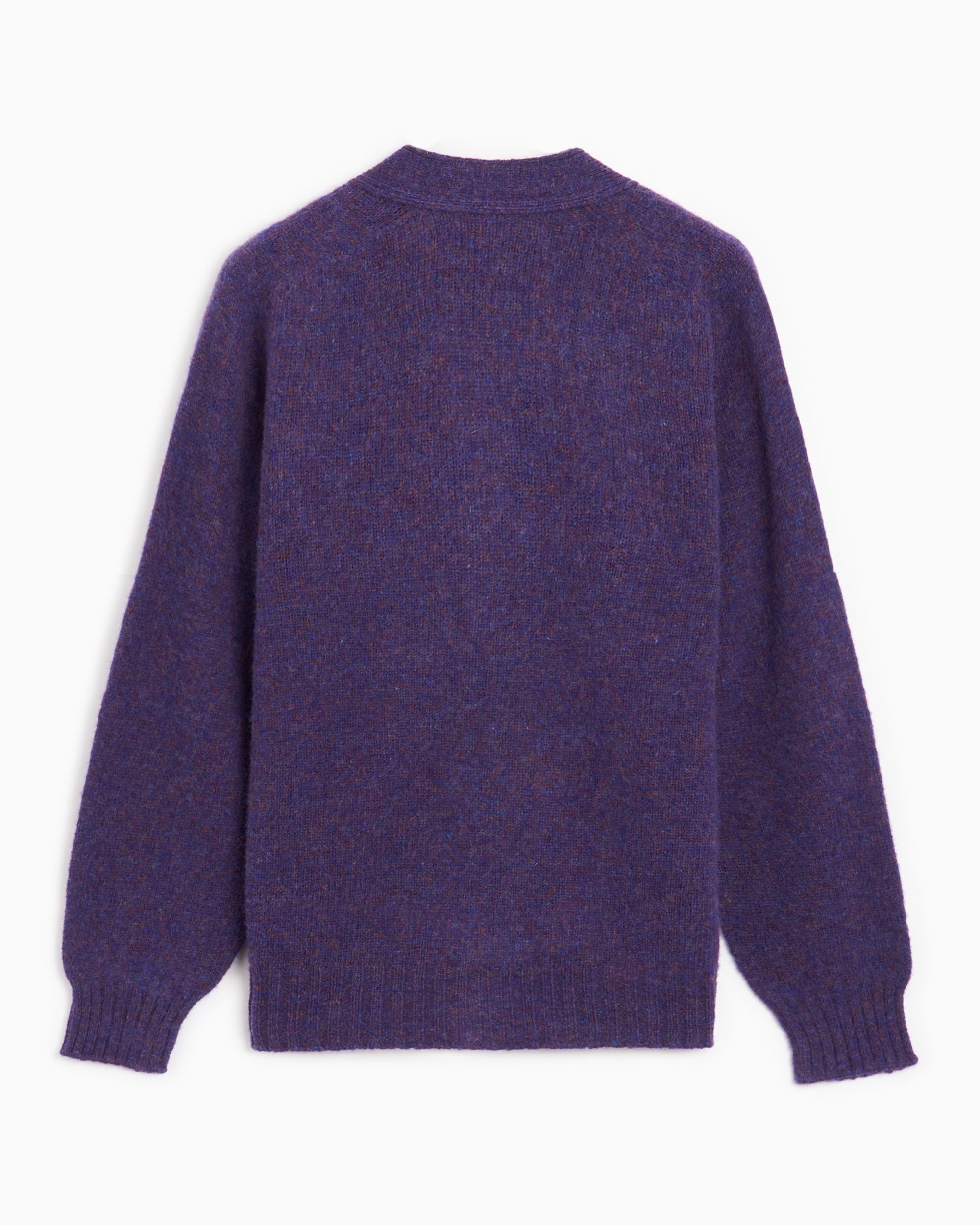 Purple shaggy cardigan shop