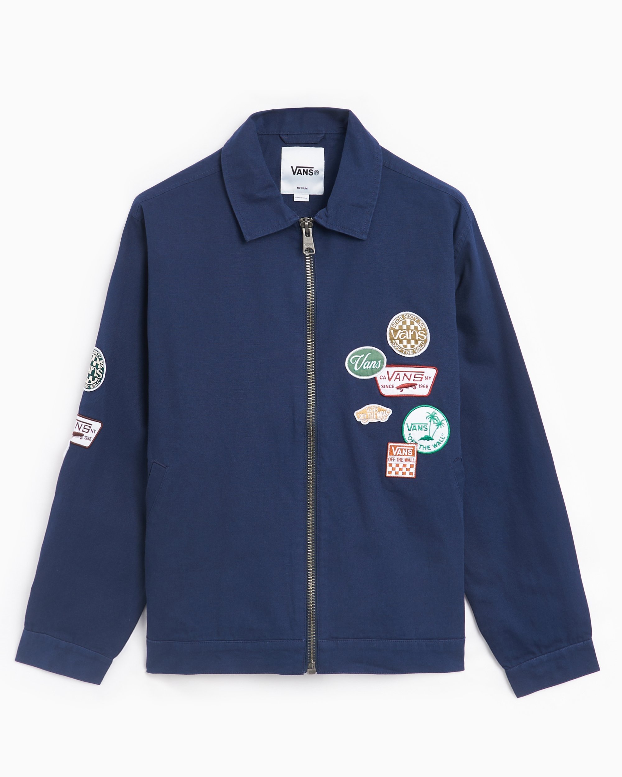 Vans Men's Premium Zip Front Jacket Blue VN000GW0LKZ1