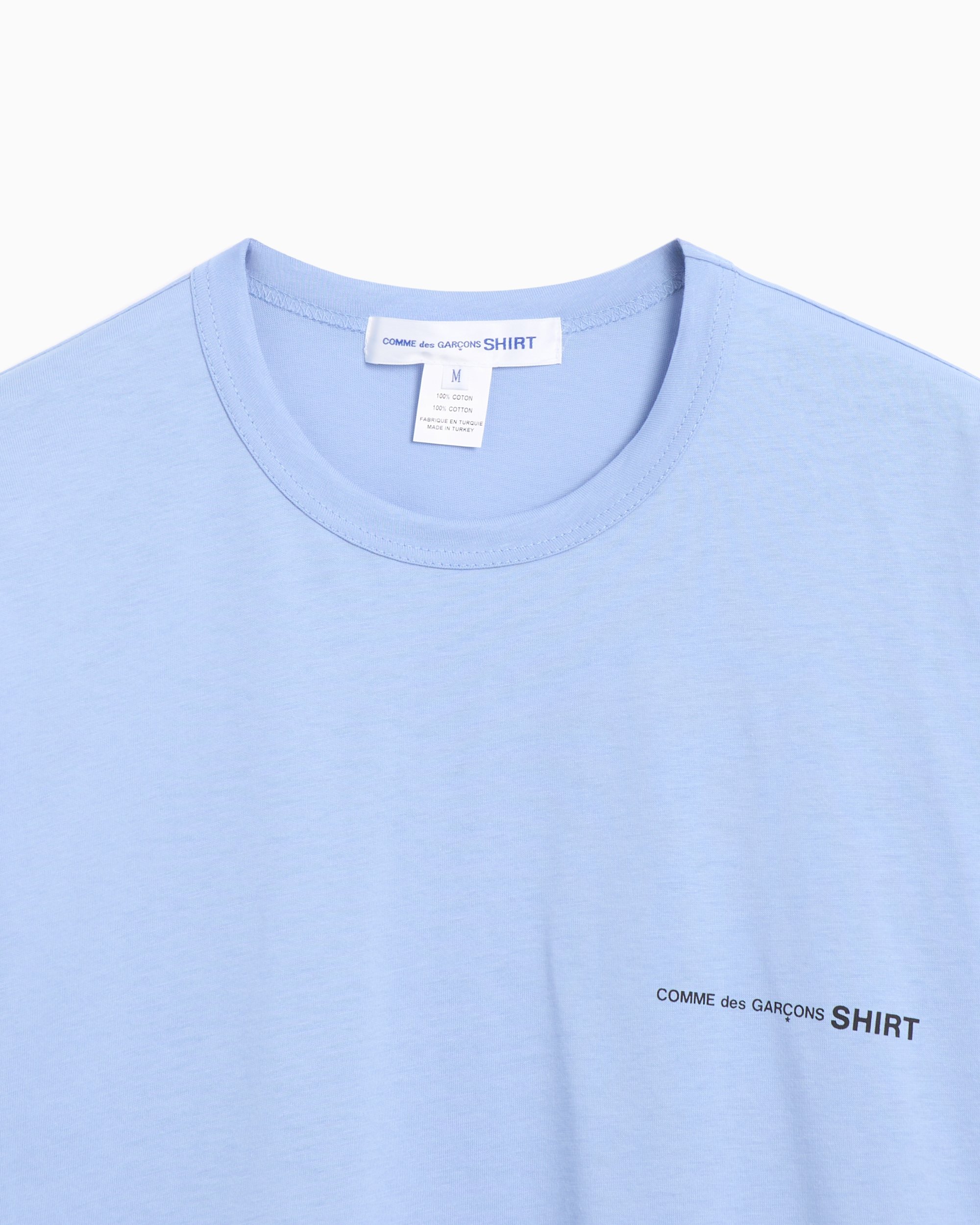 Maglietta Relaxed Comme Des Garçons Shirt Logo Men's Knit T