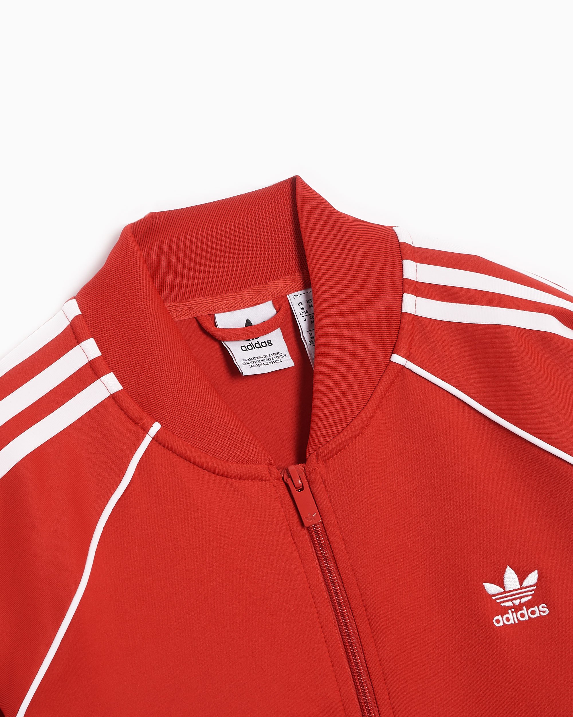 Adidas originals sst track jacket red 2025