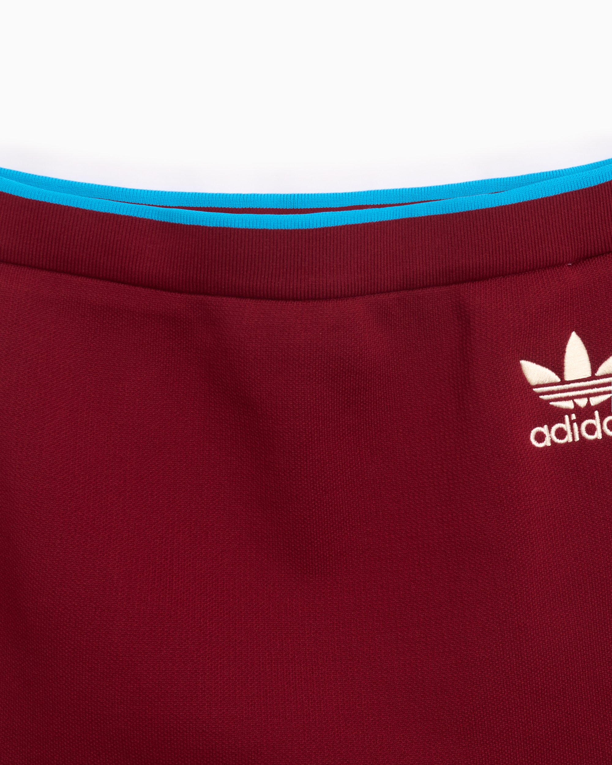 adidas Originals x Wales Bonner Women's Knit Skirt Burgundy JL9588 |  FOOTDISTRICT