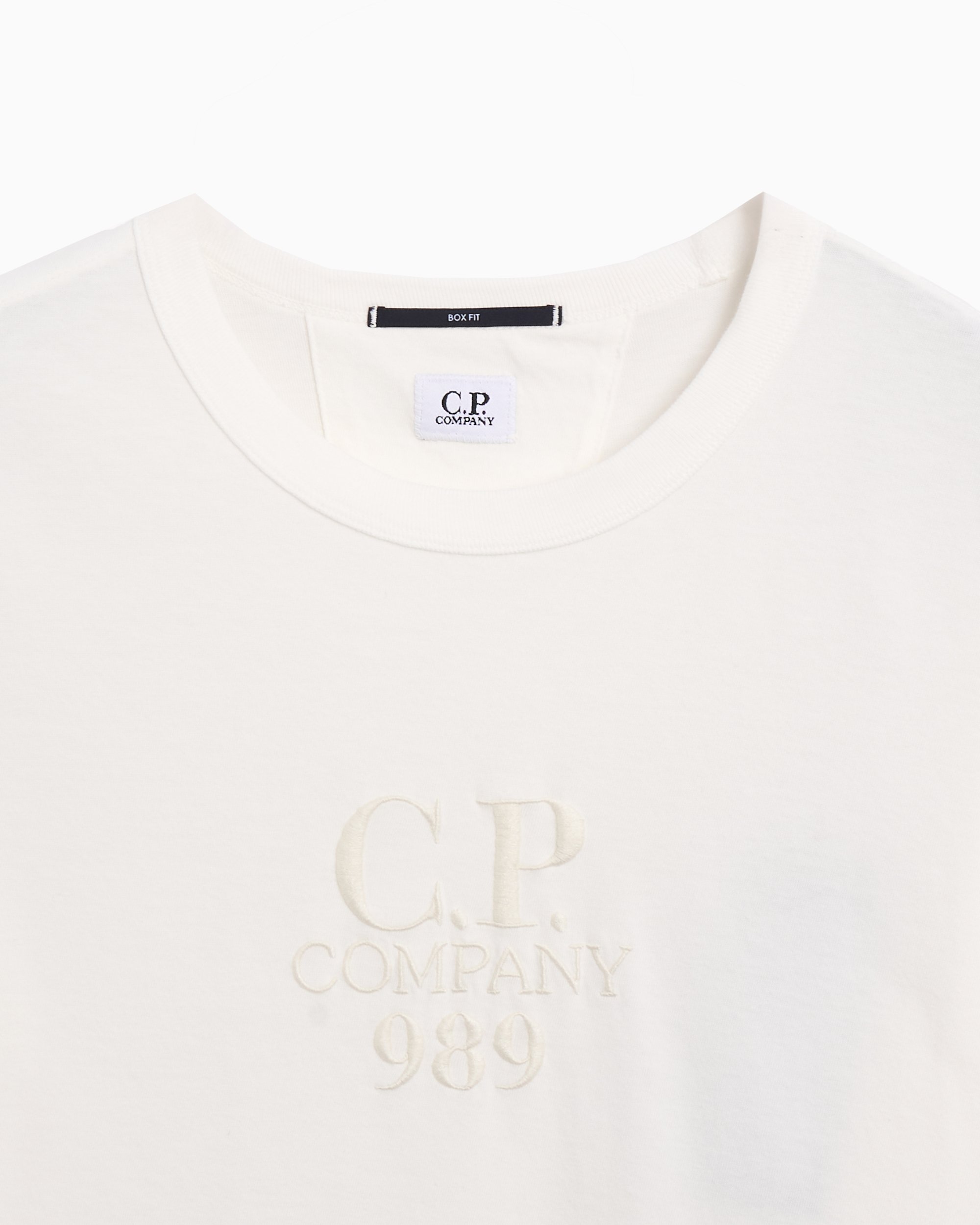CP Company Logo Regular Men's T-Shirt White