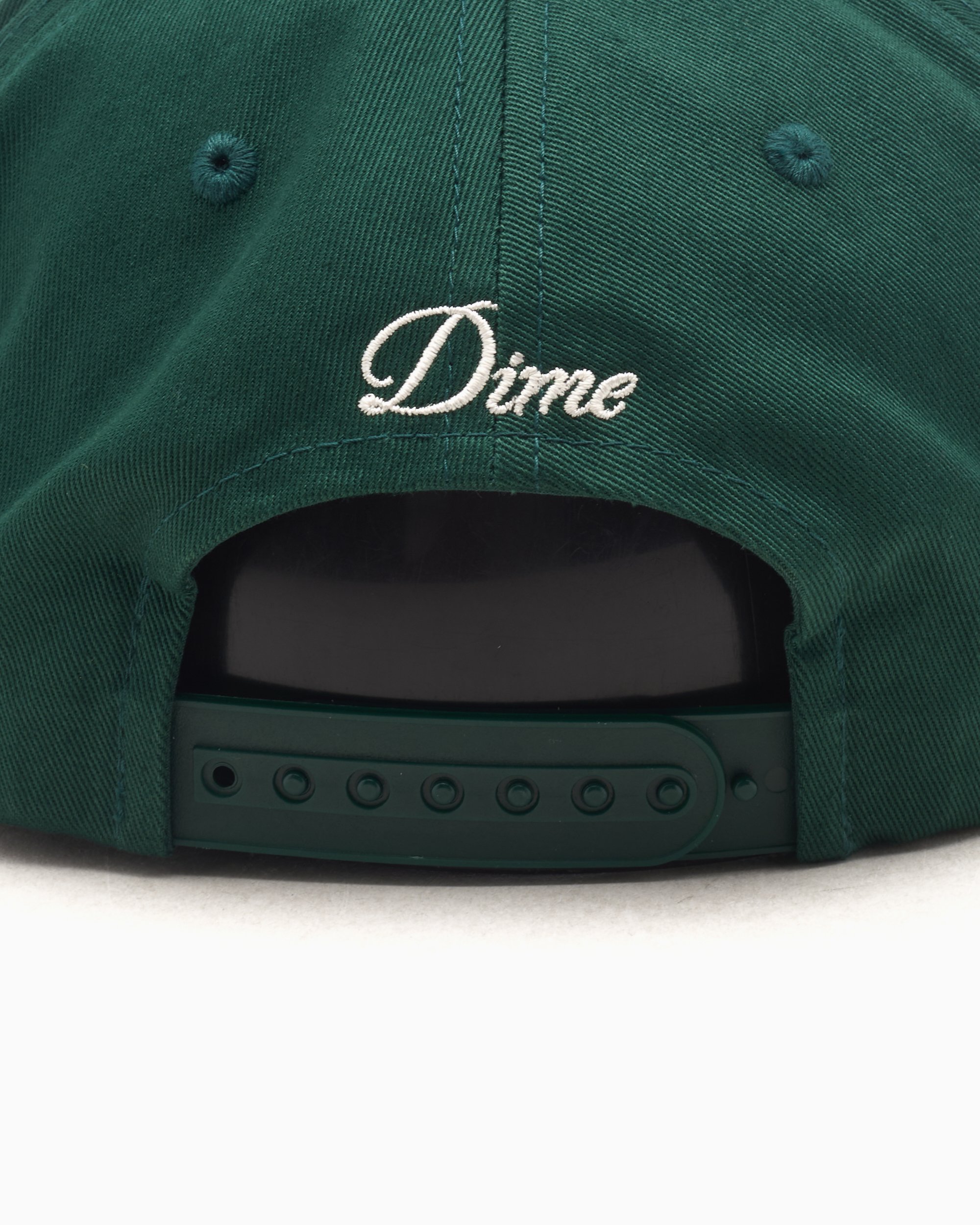 Dime MTL Cursive D Full Fit Unisex Cap Unisex Cap Green