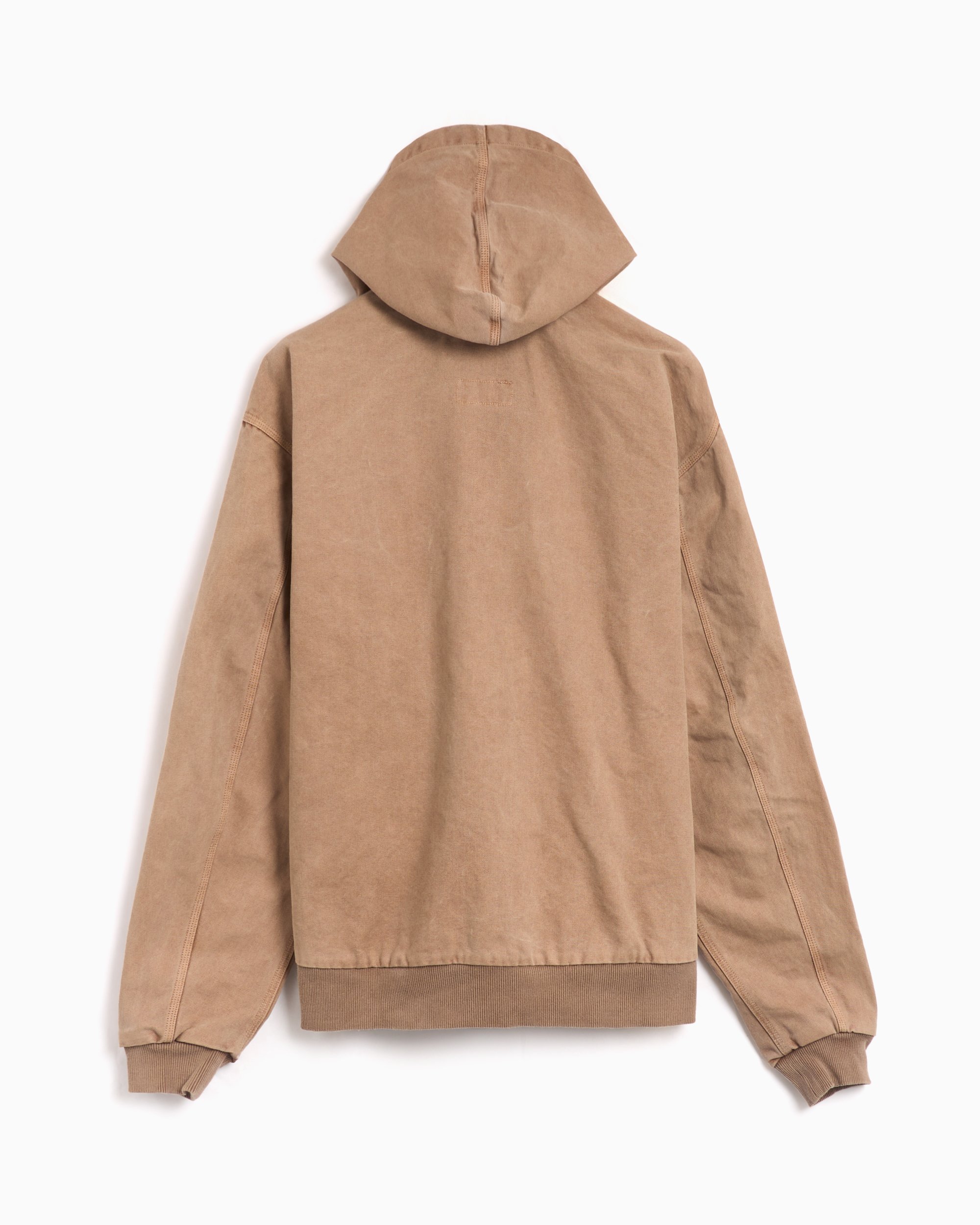 Men zipper fly 2 in 1 hooded sweatshirt clearance
