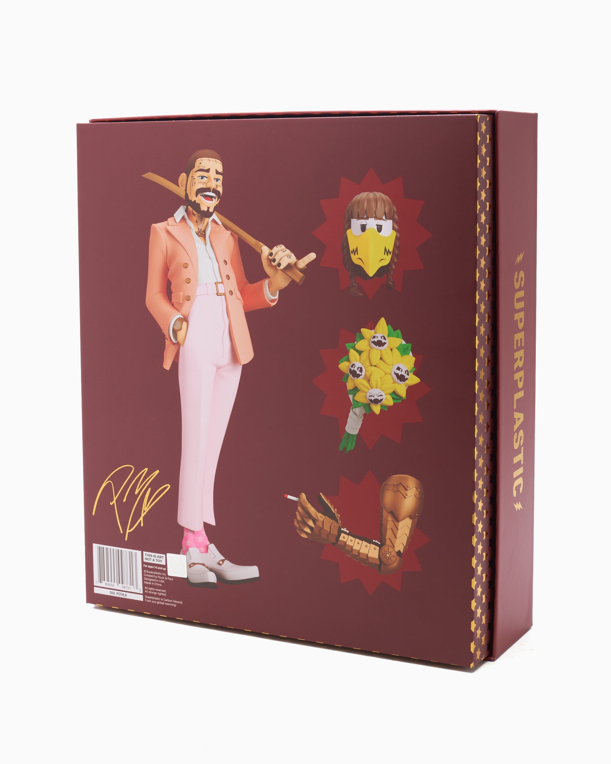 Post Malone - The Legend of Malone - Figurine, Music, Superplastic