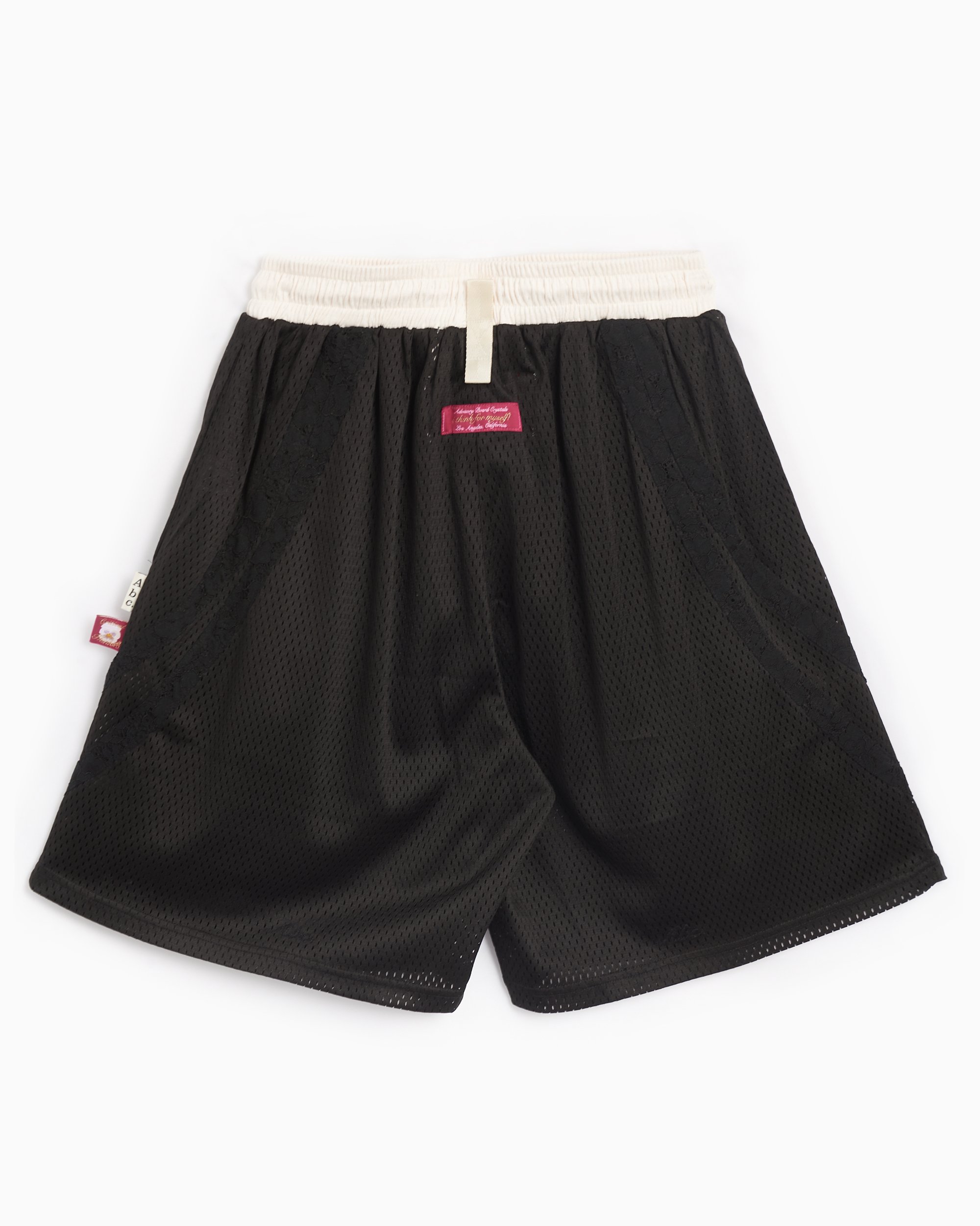 Abc. Juxtaposition Men s Mesh Shorts Black ABC SS24 BSH02 BLACK FOOTDISTRICT