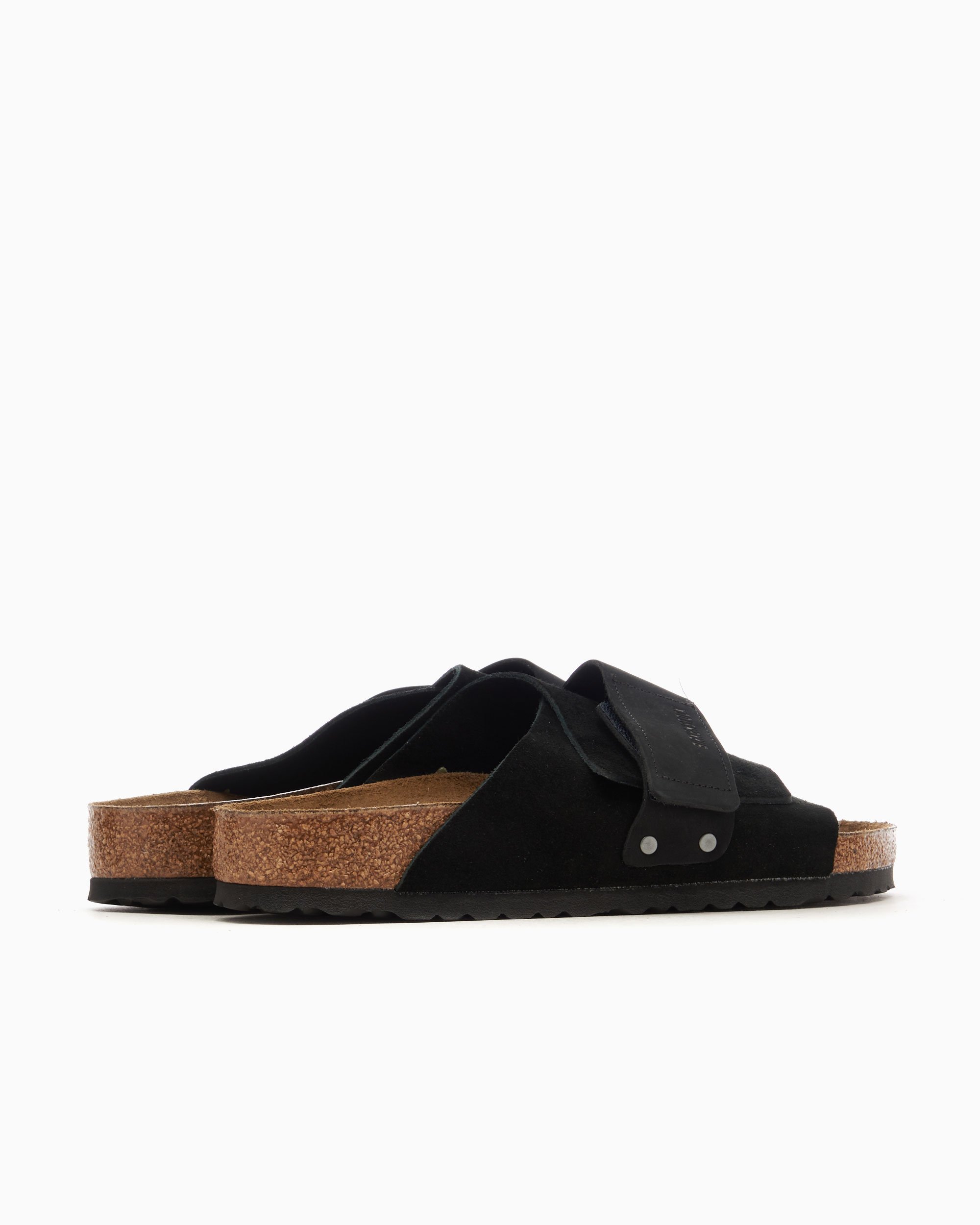 BIRKENSTOCK Kyoto VL Nubuck Regular Black 1022350 | FOOTDISTRICT