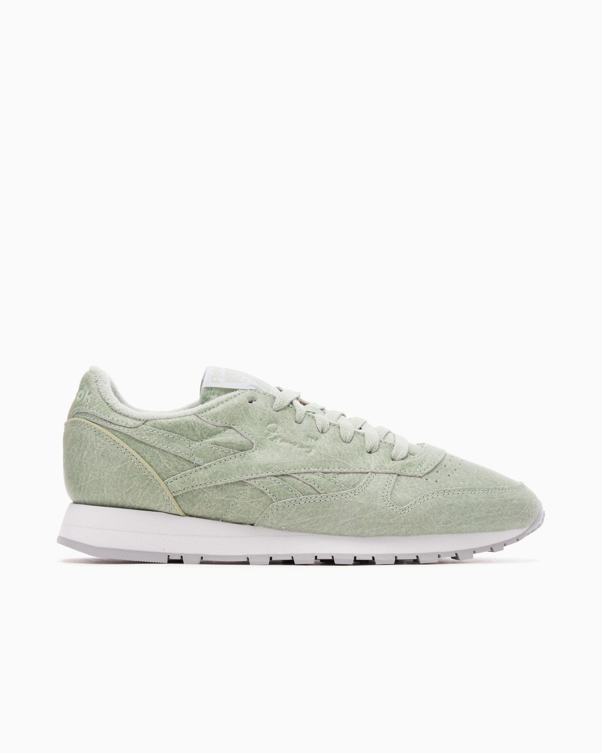 Reebok classic leather verde on sale