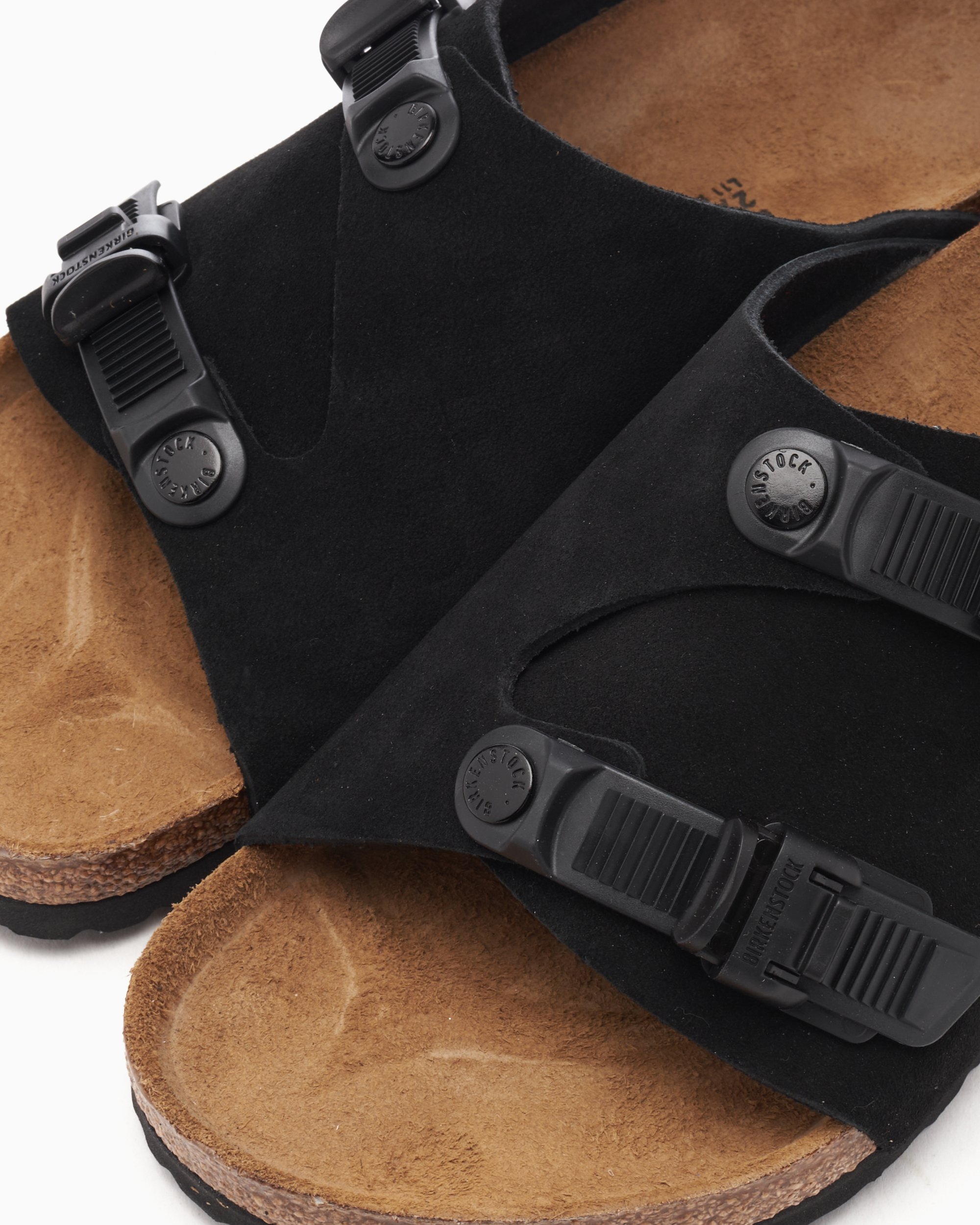 BIRKENSTOCK Zurich Tech Suede Leather Regular Schwarz 1026763 FOOTDISTRICT