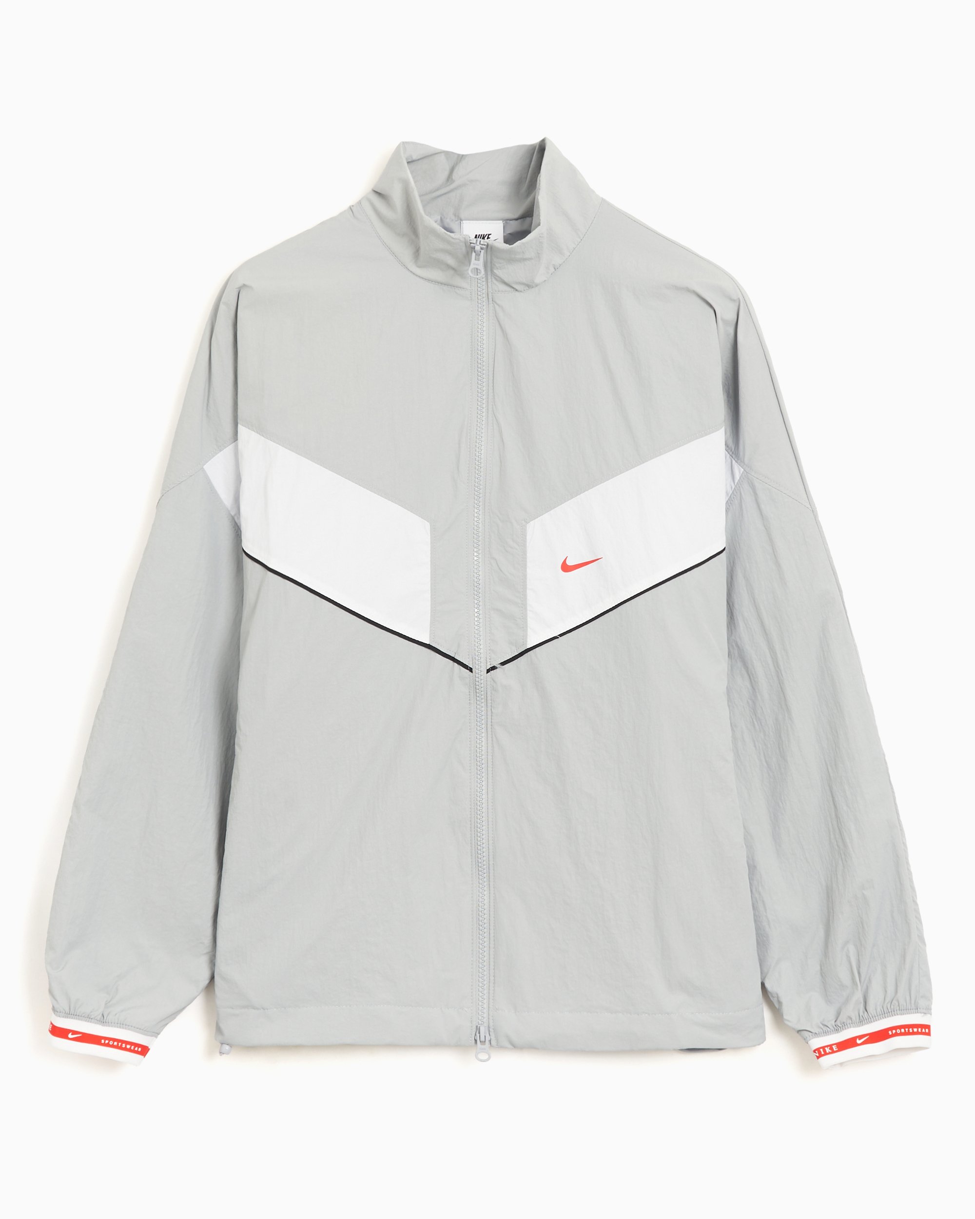 nike windbreaker wolf grey
