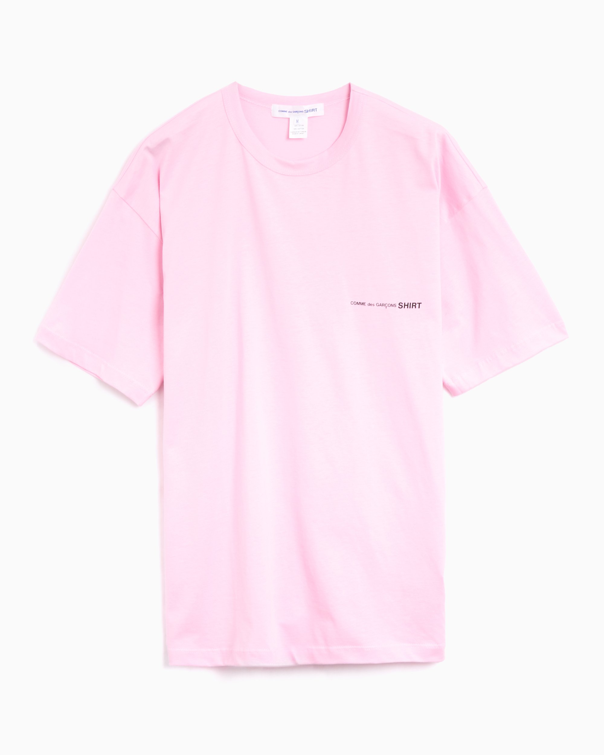 Comme Des Garçons Shirt Logo Men's Knit T-Shirt Relaxed