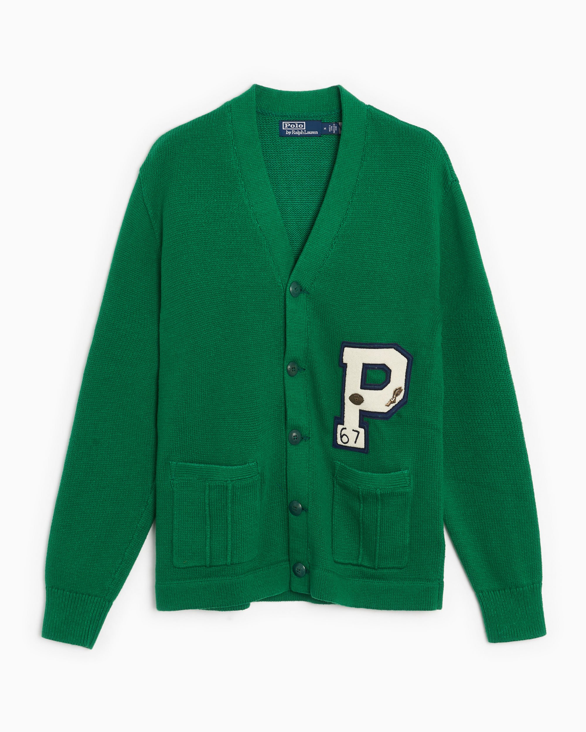 Letter cardigan clearance